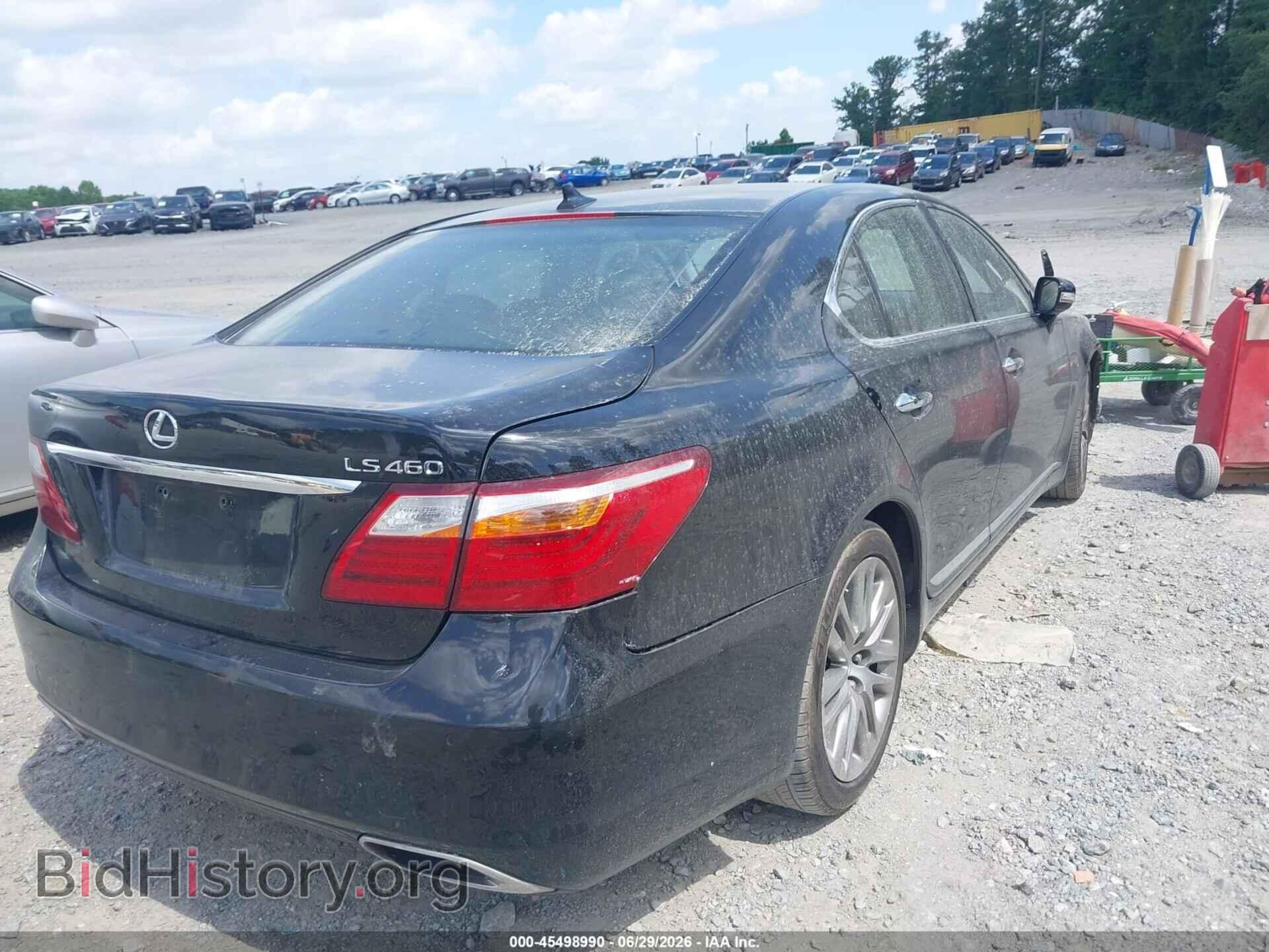 2012 LEXUS LS 460 - VIN: JTHBL5EF4C5111585 - Photo 4