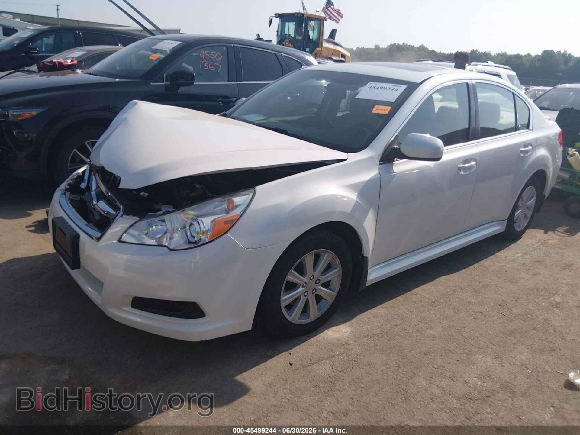2012 SUBARU LEGACY - VIN: 4S3BMBG6XC3038311 - Фото 2