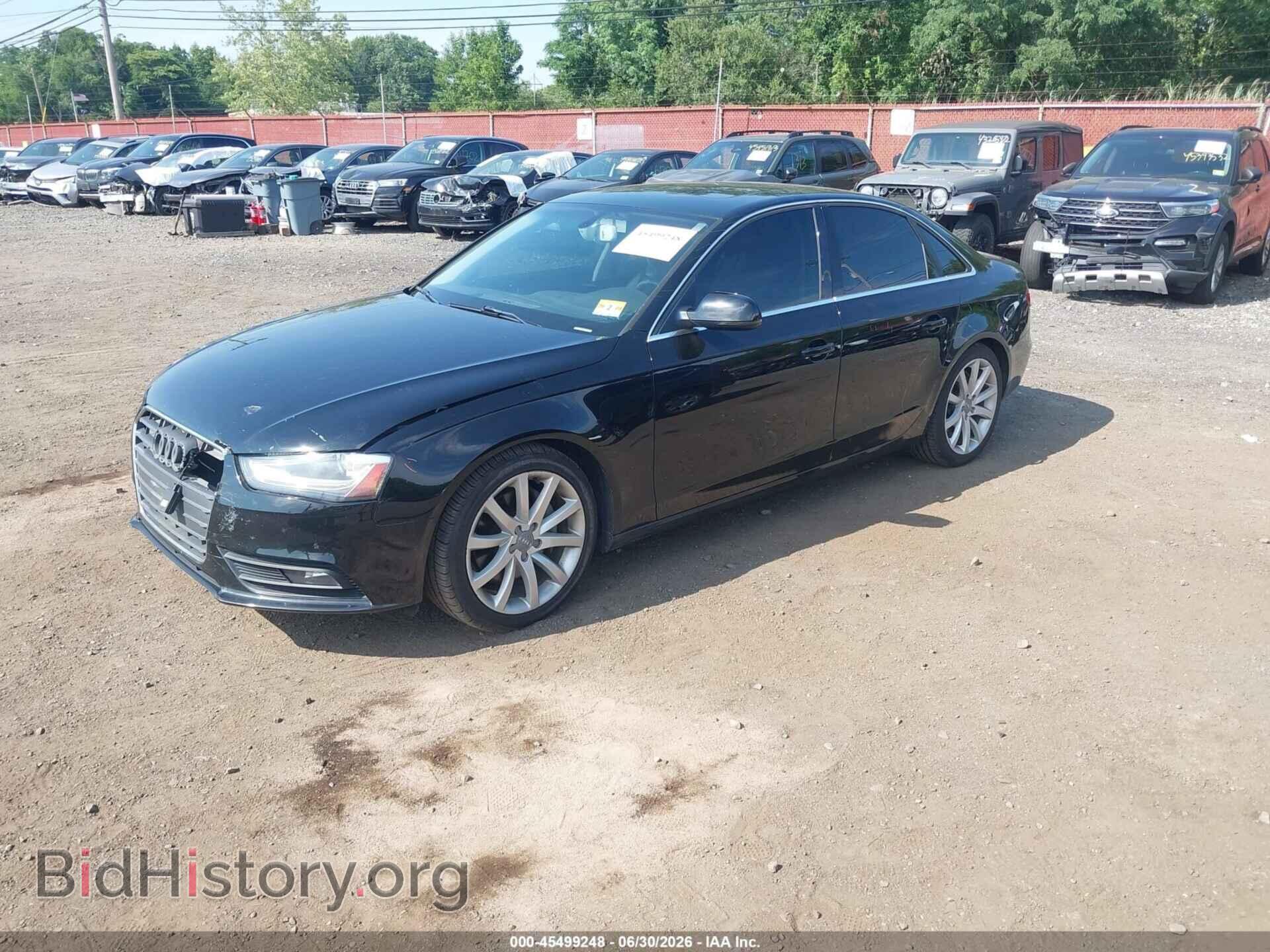 2013 AUDI A4 - VIN: WAUFFAFL0DN007049 - Photo 2