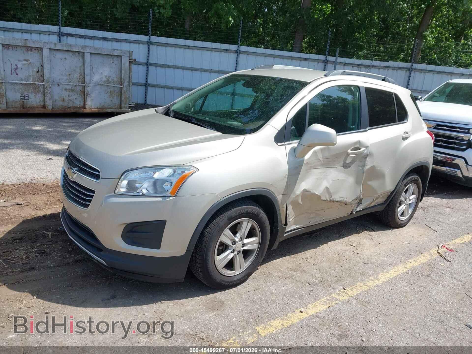 2016 CHEVROLET TRAX - VIN: 3GNCJLSB7GL169172 - Photo 2