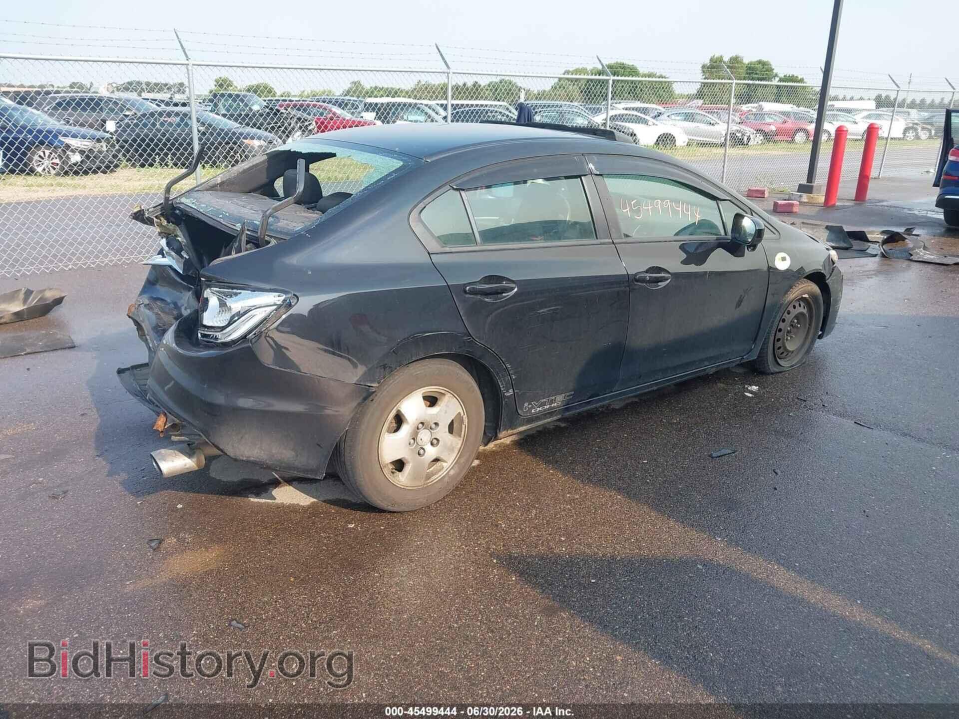 2015 HONDA CIVIC - VIN: 2HGFB6E56FH703295 - Фото 4