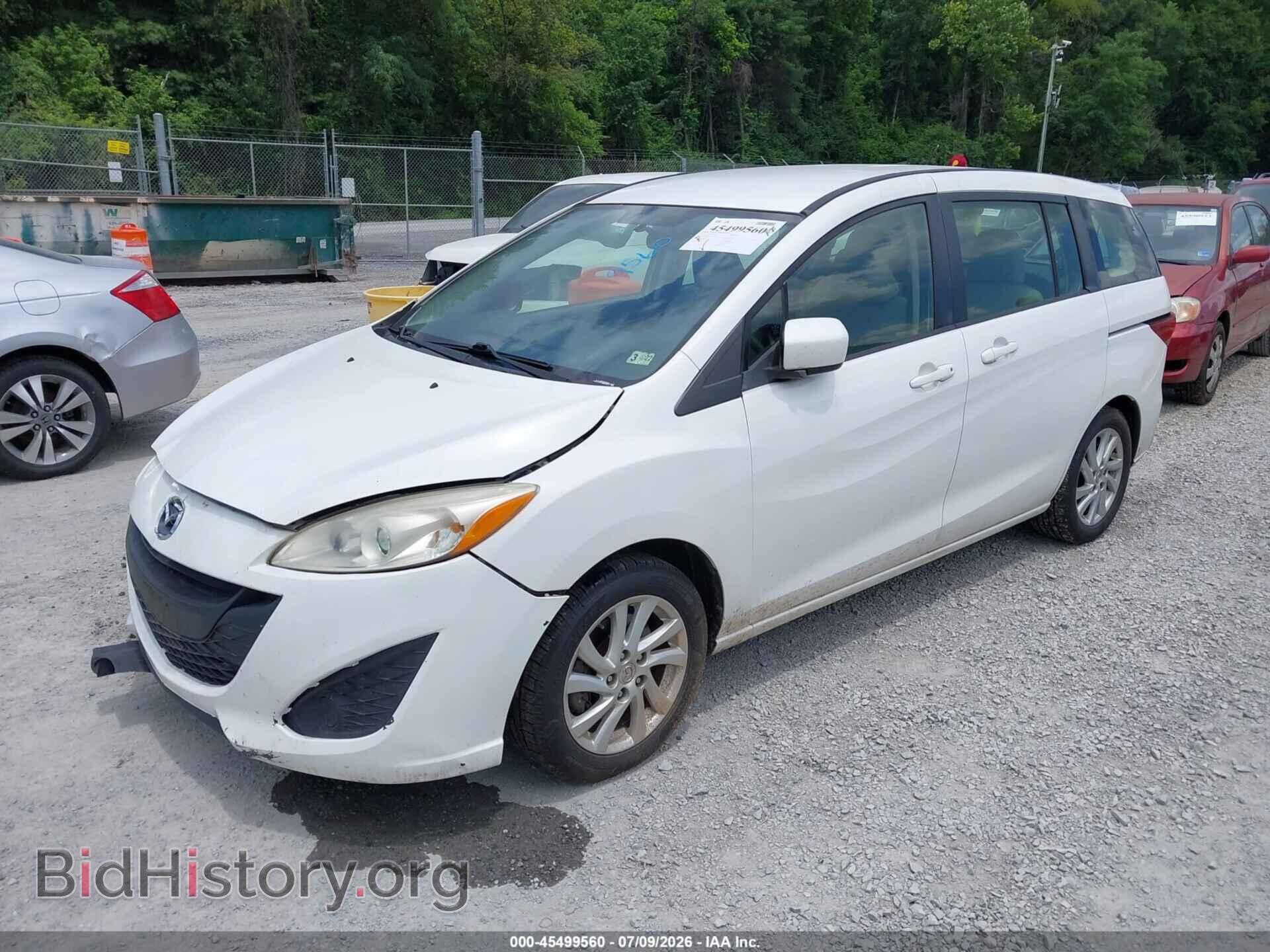 2012 MAZDA MAZDA5 - VIN: JM1CW2BLXC0128491 - Фото 2