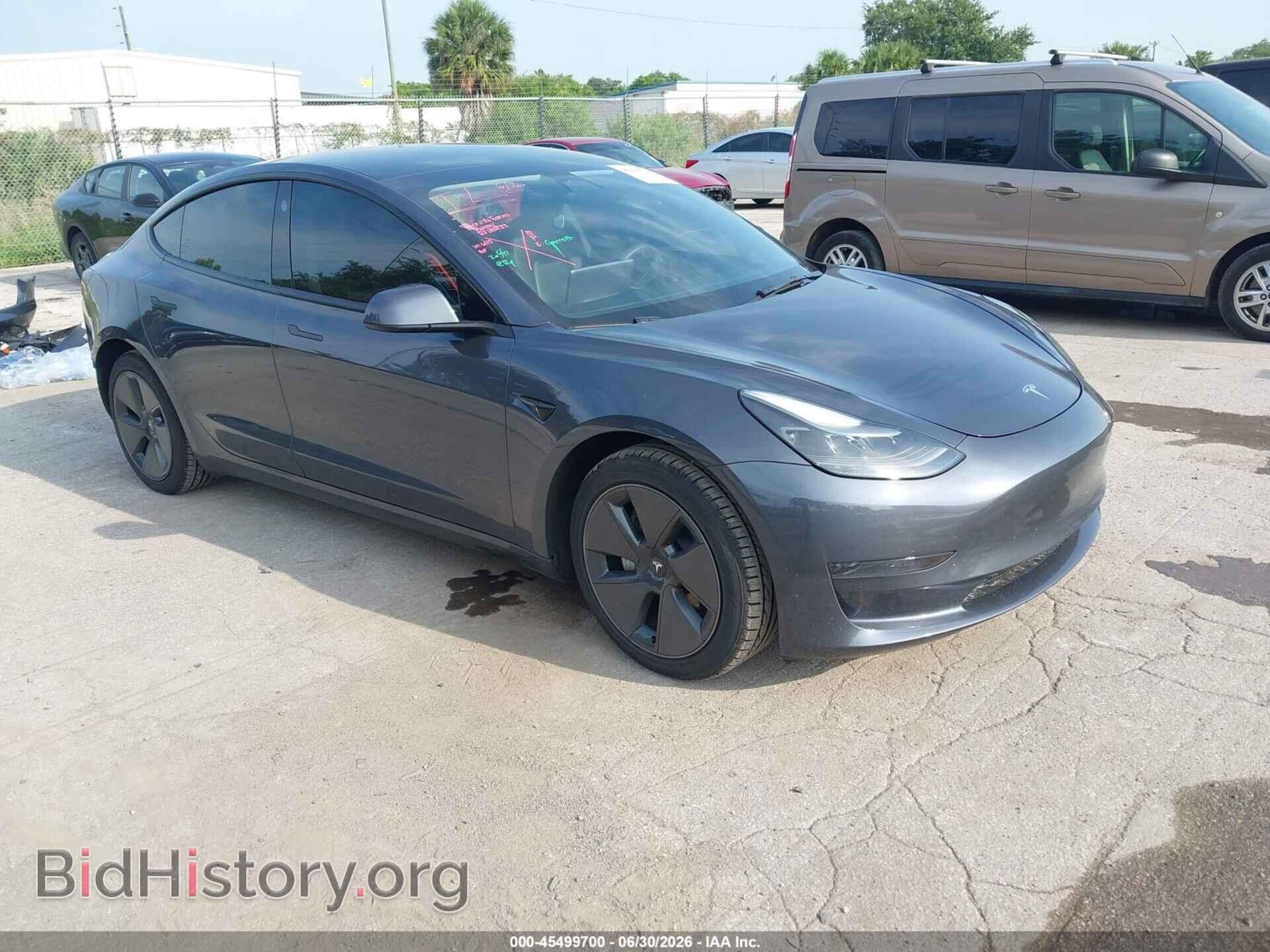 Фотография 5YJ3E1EA5PF406681 - TESLA MODEL 3 2023