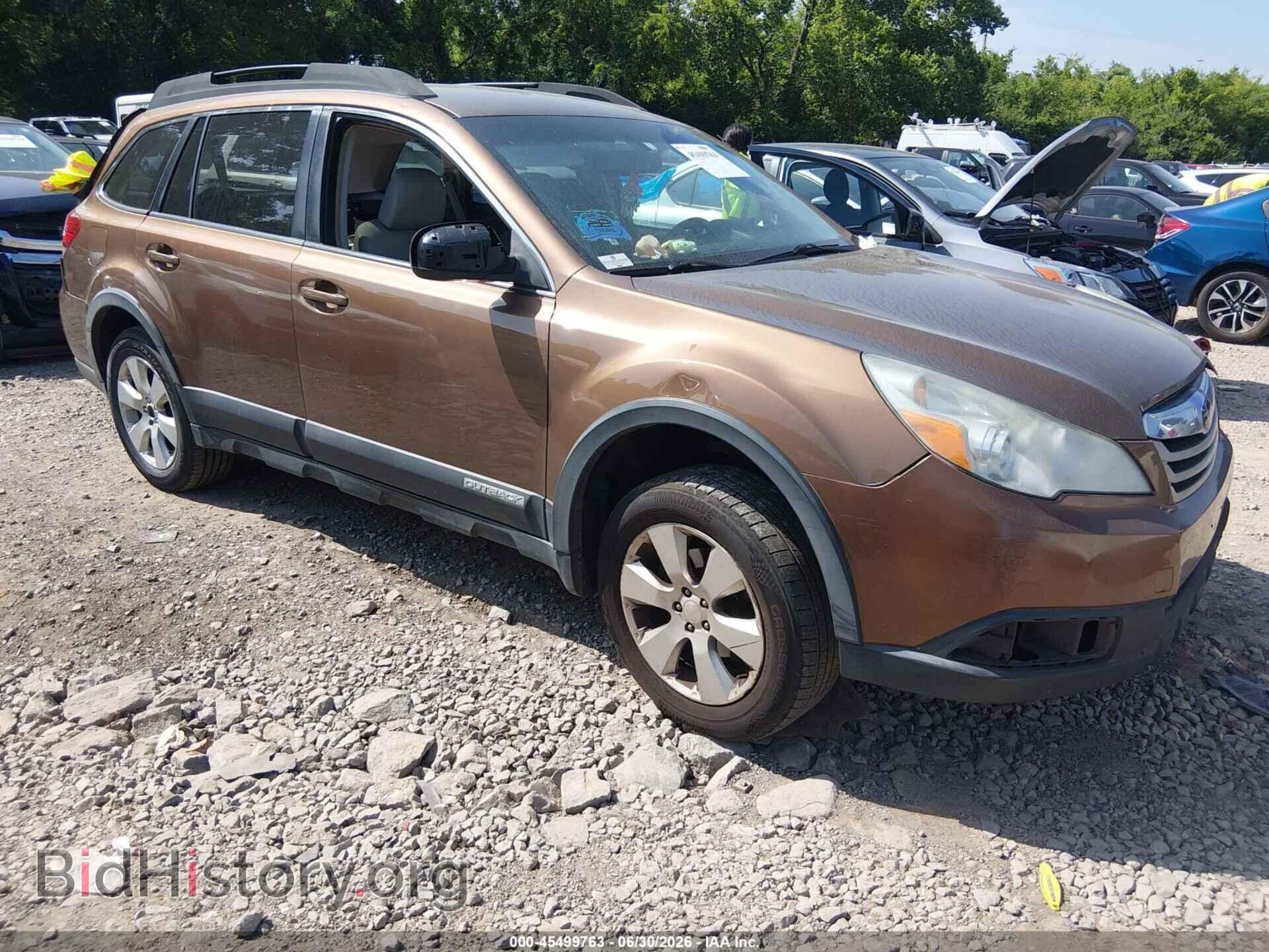Фотография 4S4BRBCC6C3245397 - SUBARU OUTBACK 2012