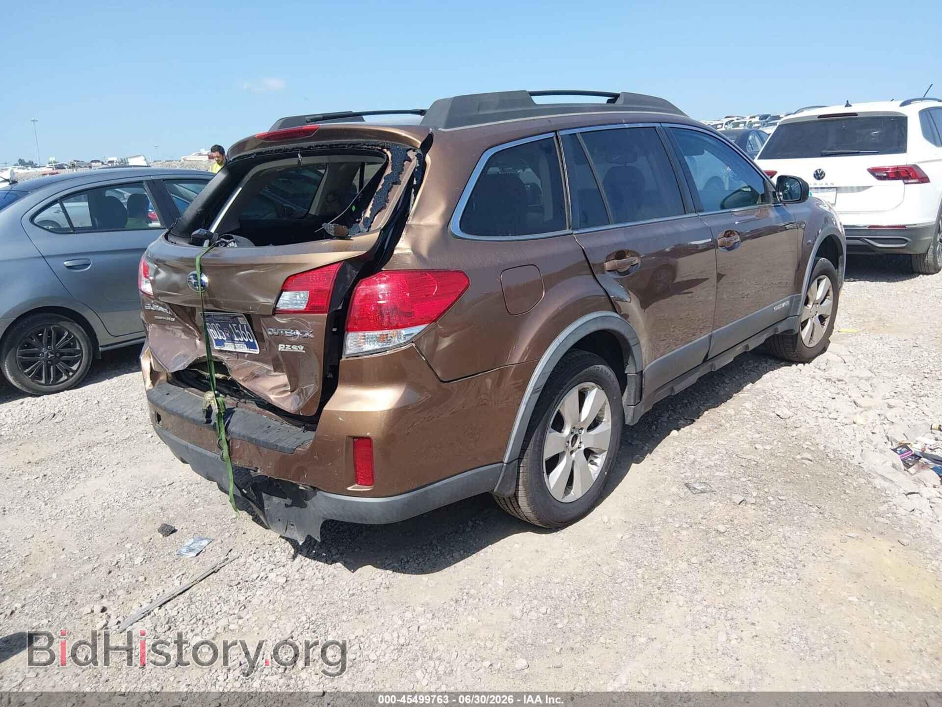2012 SUBARU OUTBACK - VIN: 4S4BRBCC6C3245397 - Фото 4