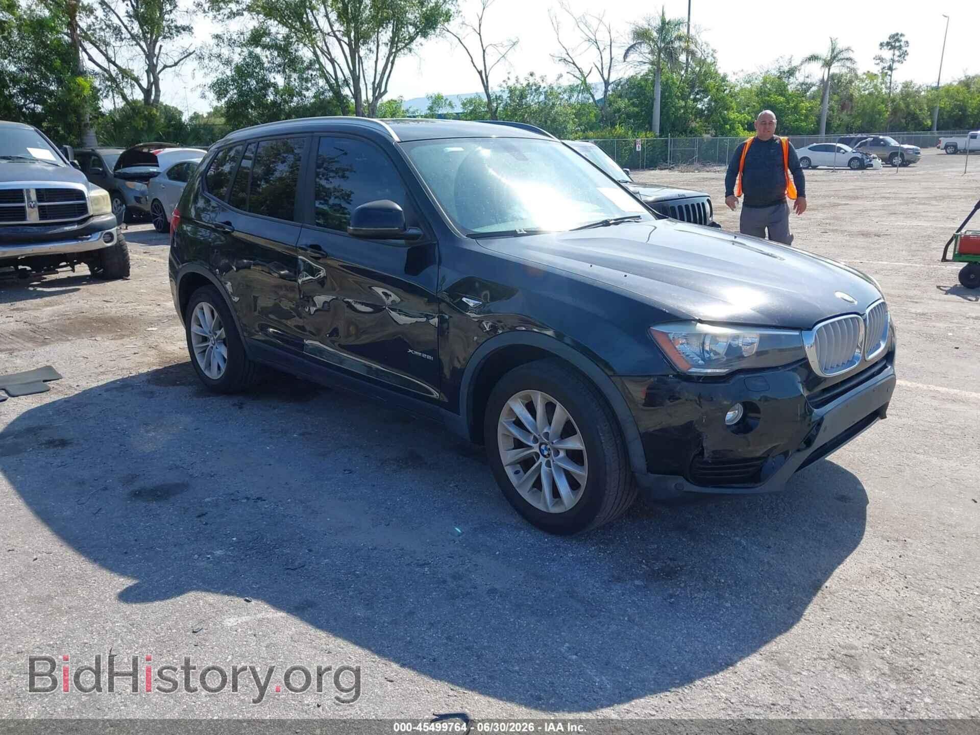 Фотография 5UXWX9C50F0D60641 - BMW X3 2015