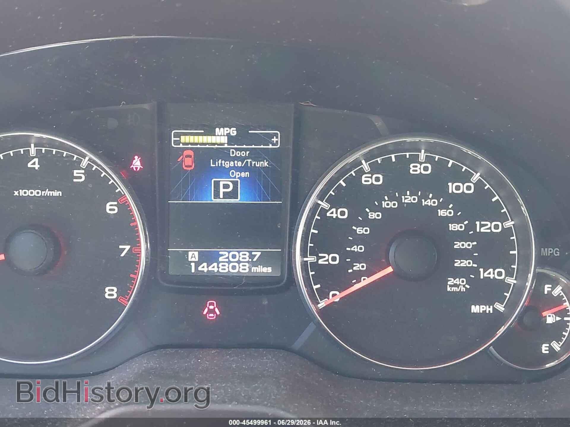 2013 SUBARU OUTBACK - VIN: 4S4BRCSC5D3320468 - Фото 7