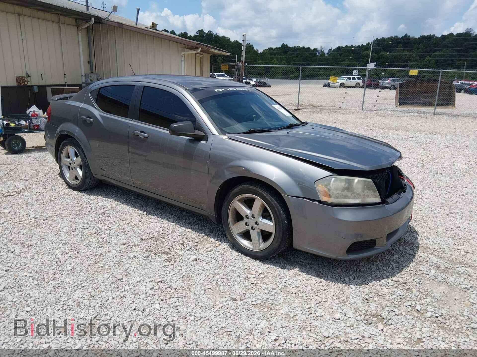 Photo 1C3CDZAG2DN770103 - DODGE AVENGER 2013