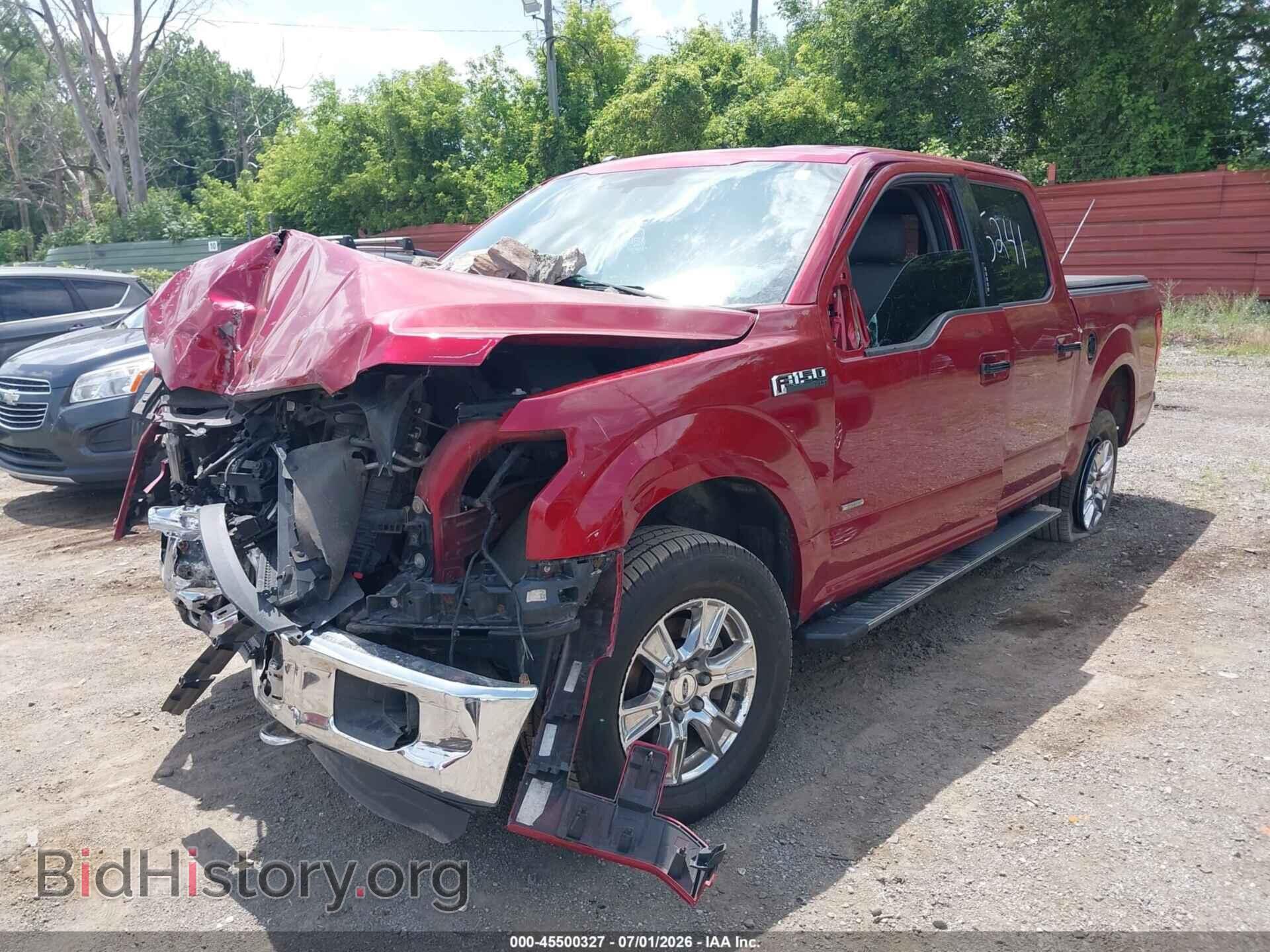 2016 FORD F-150 - VIN: 1FTEW1EP4GFA45241 - Фото 2