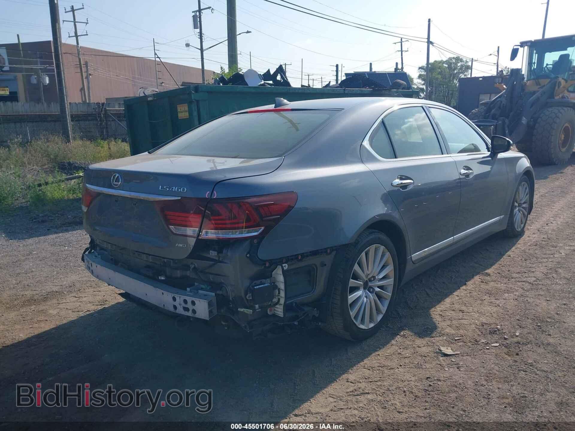 2014 LEXUS LS 460 - VIN: JTHCL5EF2E5019818 - Photo 4