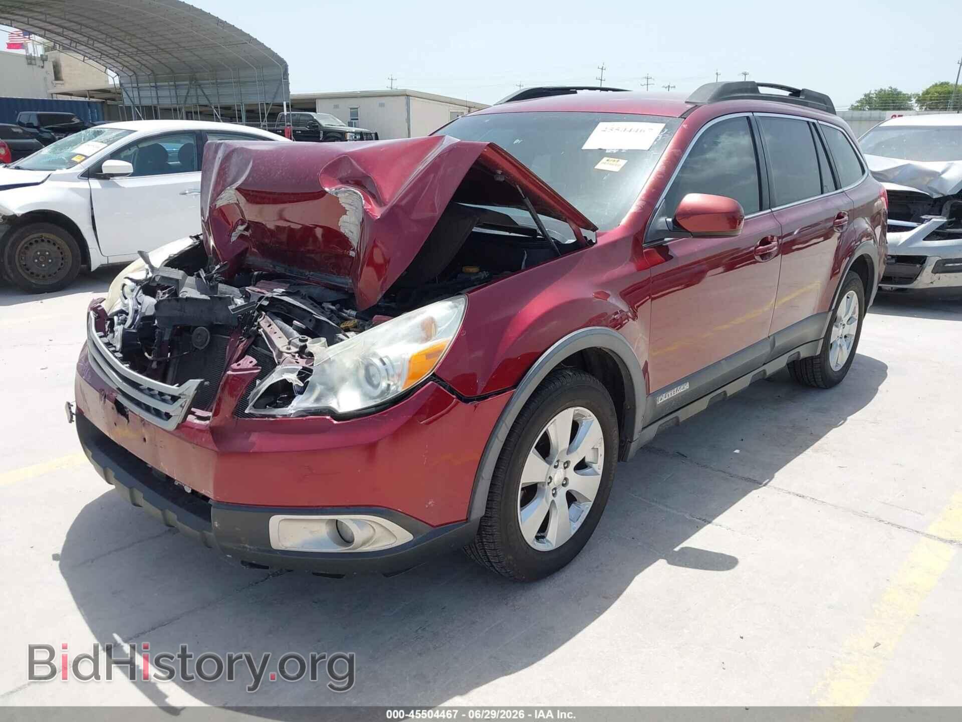 2011 SUBARU OUTBACK - VIN: 4S4BRBCC3B3421904 - Фото 2