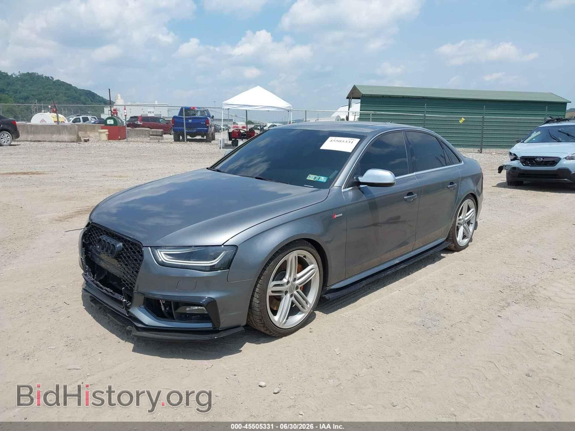 2014 AUDI S4 - VIN: WAUBGAFL5EA062049 - Photo 2