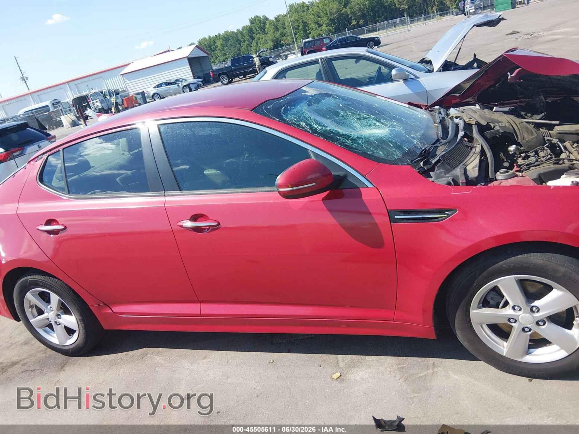 2015 KIA OPTIMA - VIN: 5XXGM4A78FG458821 - Фото 14