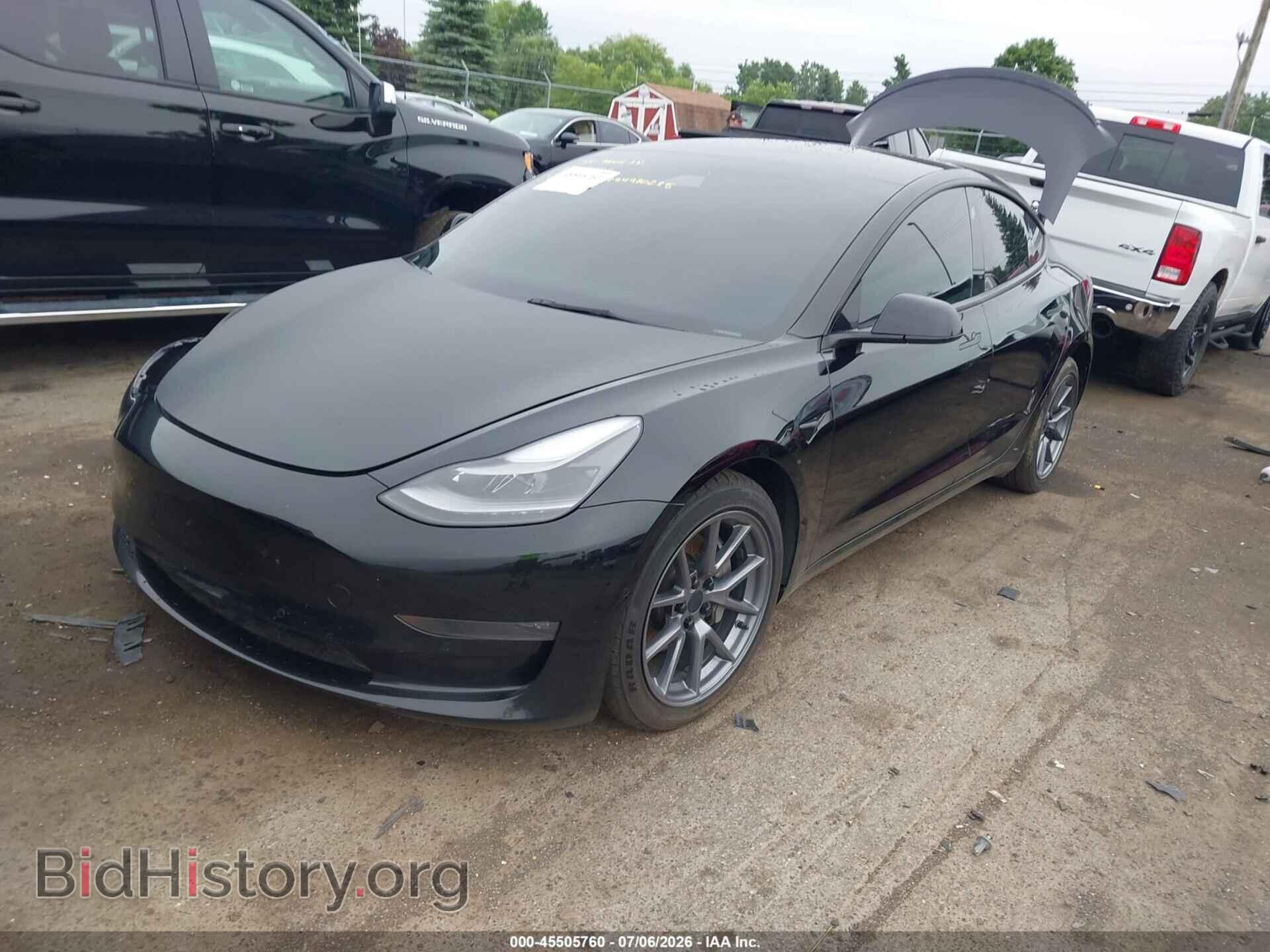 2022 TESLA MODEL 3 - VIN: 5YJ3E1EB7NF158519 - Фото 2