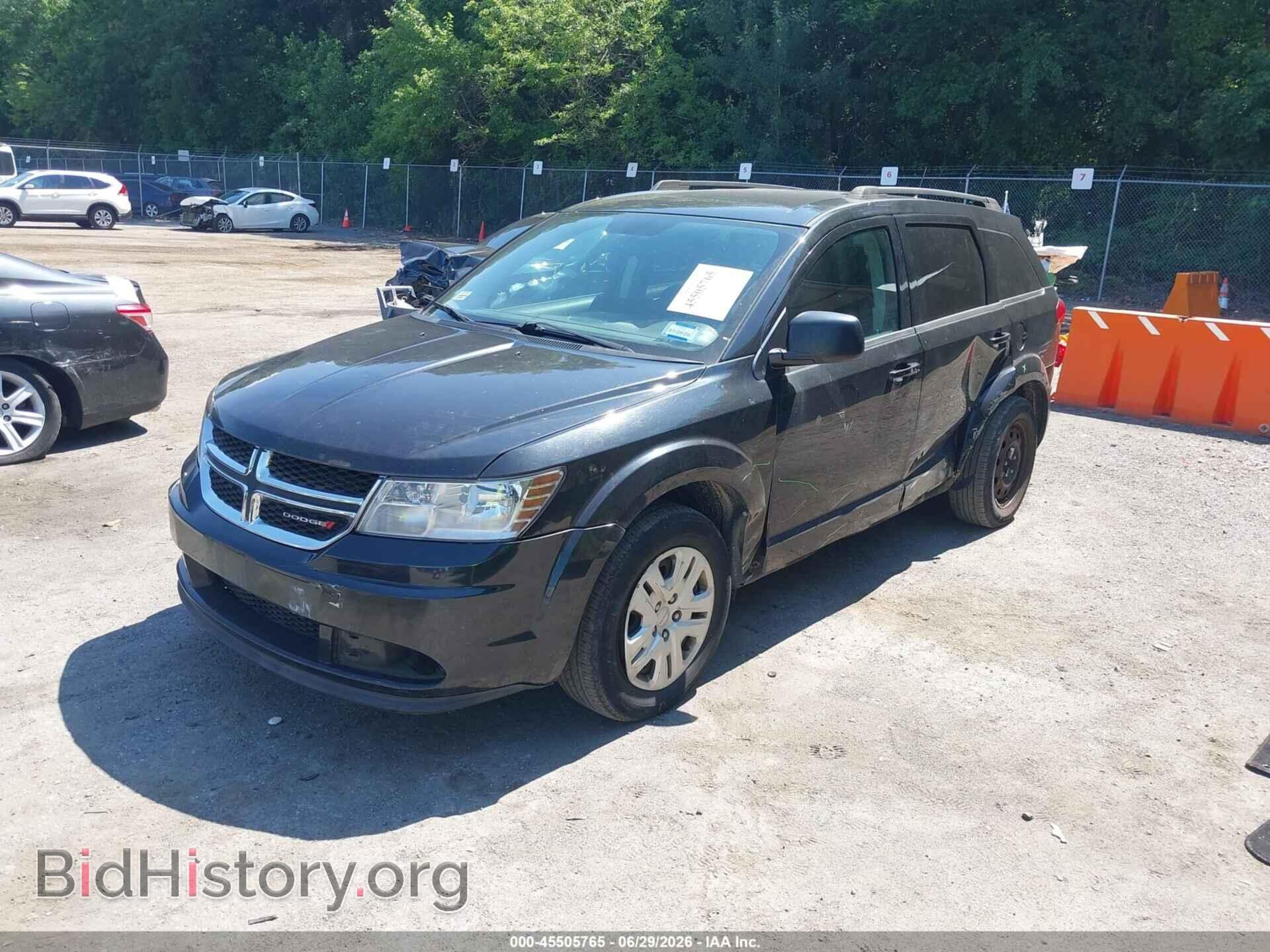 2013 DODGE JOURNEY - VIN: 3C4PDCAB2DT687589 - Фото 2