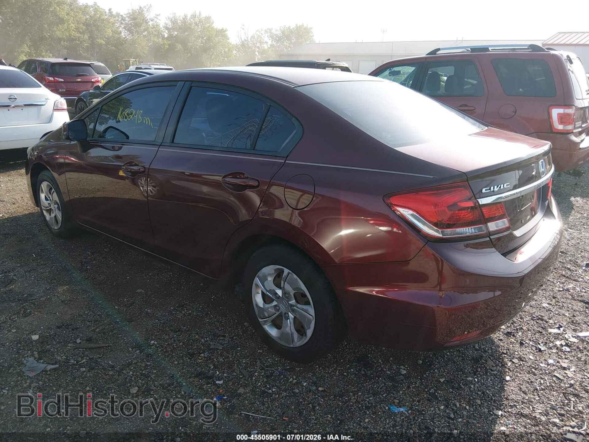 2013 HONDA CIVIC - VIN: 2HGFB2F57DH596987 - Фото 3
