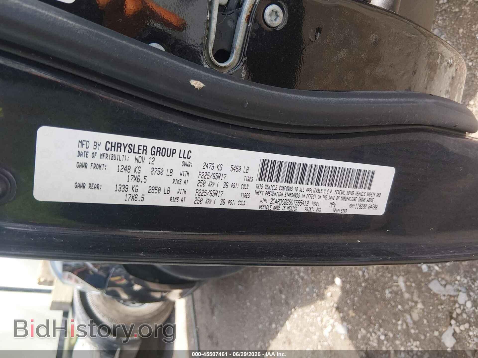 2013 DODGE JOURNEY - VIN: 3C4PDCBG5DT555419 - Photo 9
