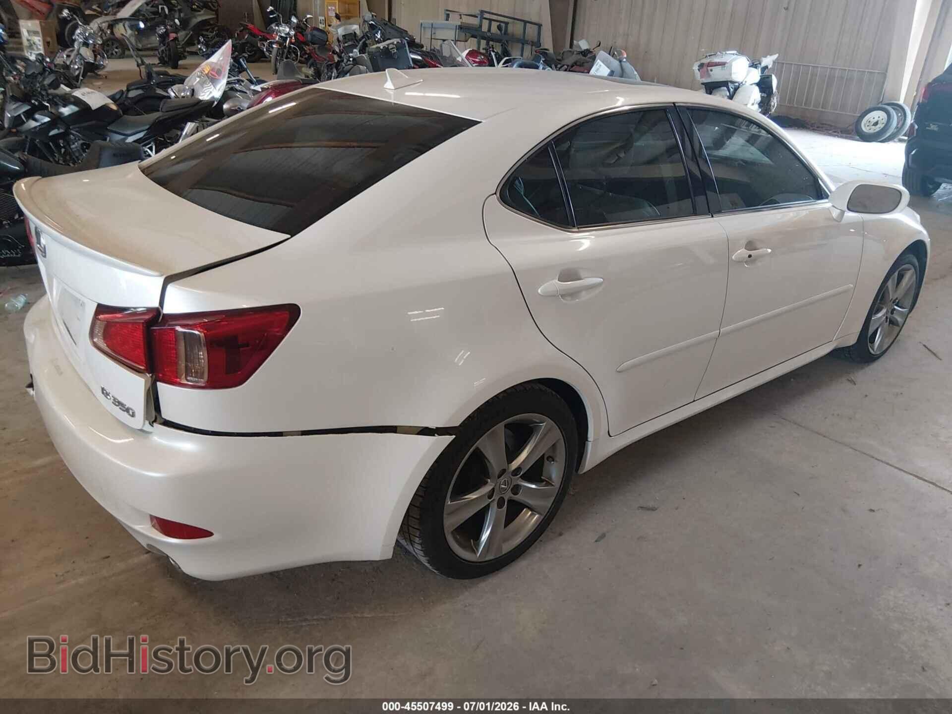 2012 LEXUS IS 350 - VIN: JTHBE5C21C5030649 - Photo 4