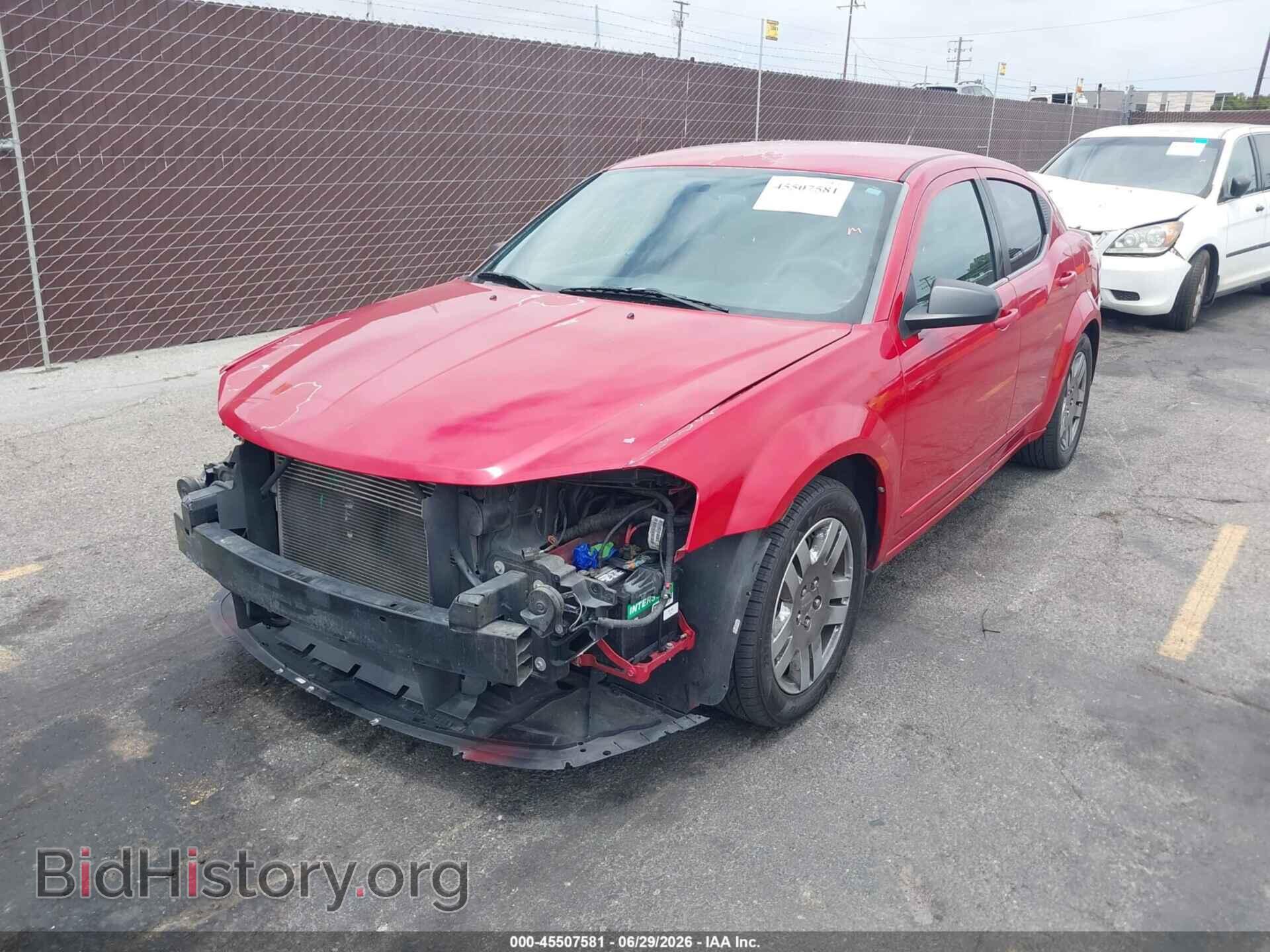 2011 DODGE AVENGER - VIN: 1B3BD4FB5BN540660 - Фото 2