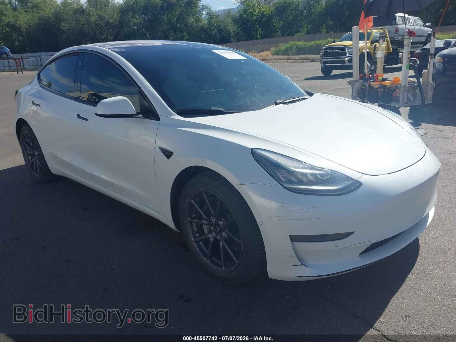 Photo 5YJ3E1EB9JF100065 - TESLA MODEL 3 2018