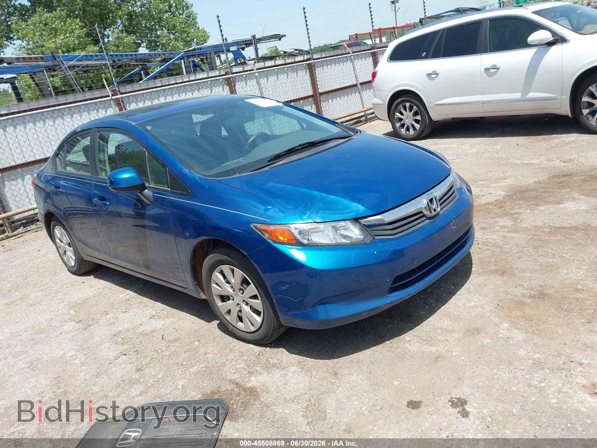 Photo 2HGFB2F53CH560423 - HONDA CIVIC 2012