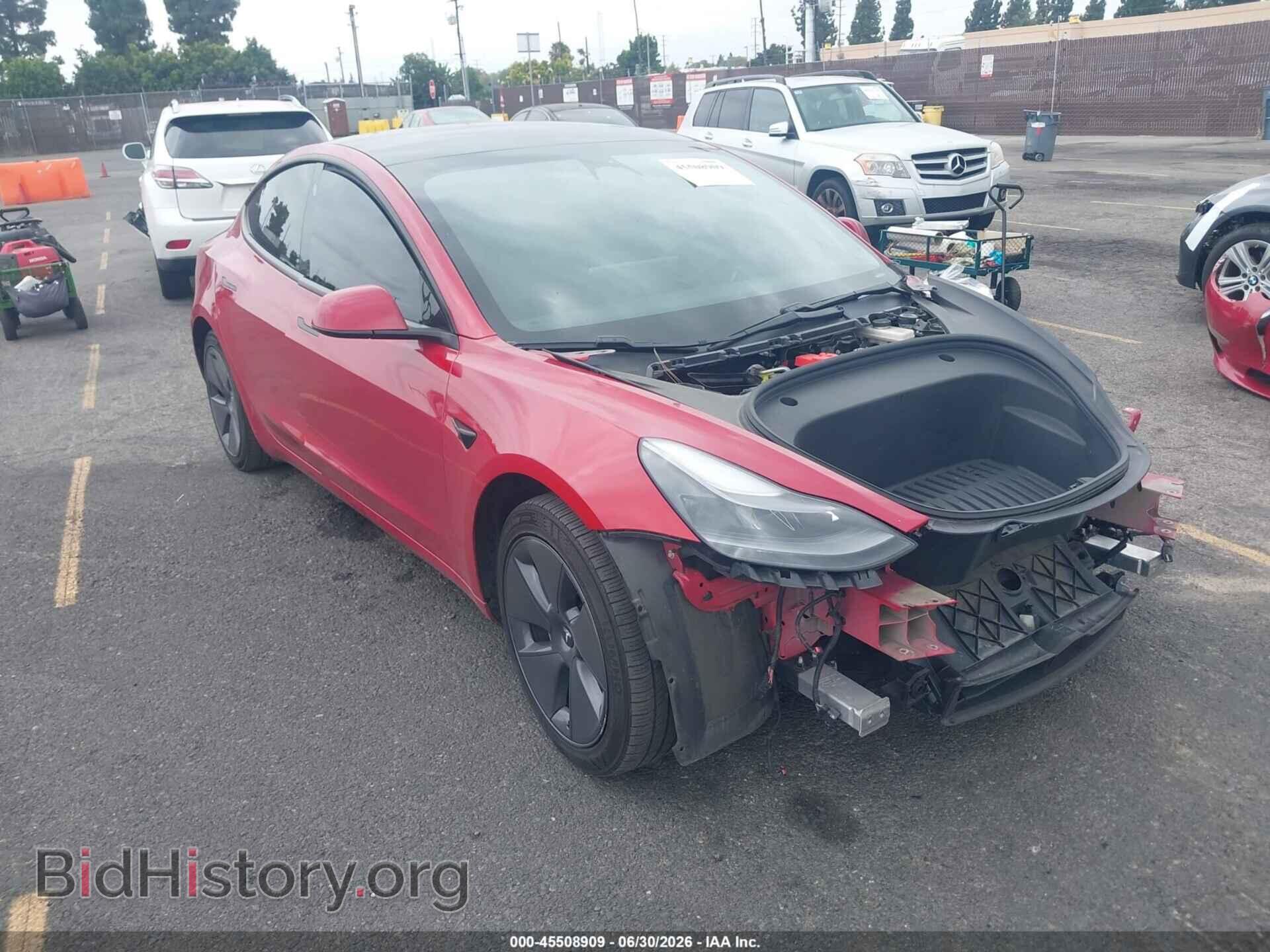 Фотография 5YJ3E1EB2MF055877 - TESLA MODEL 3 2021