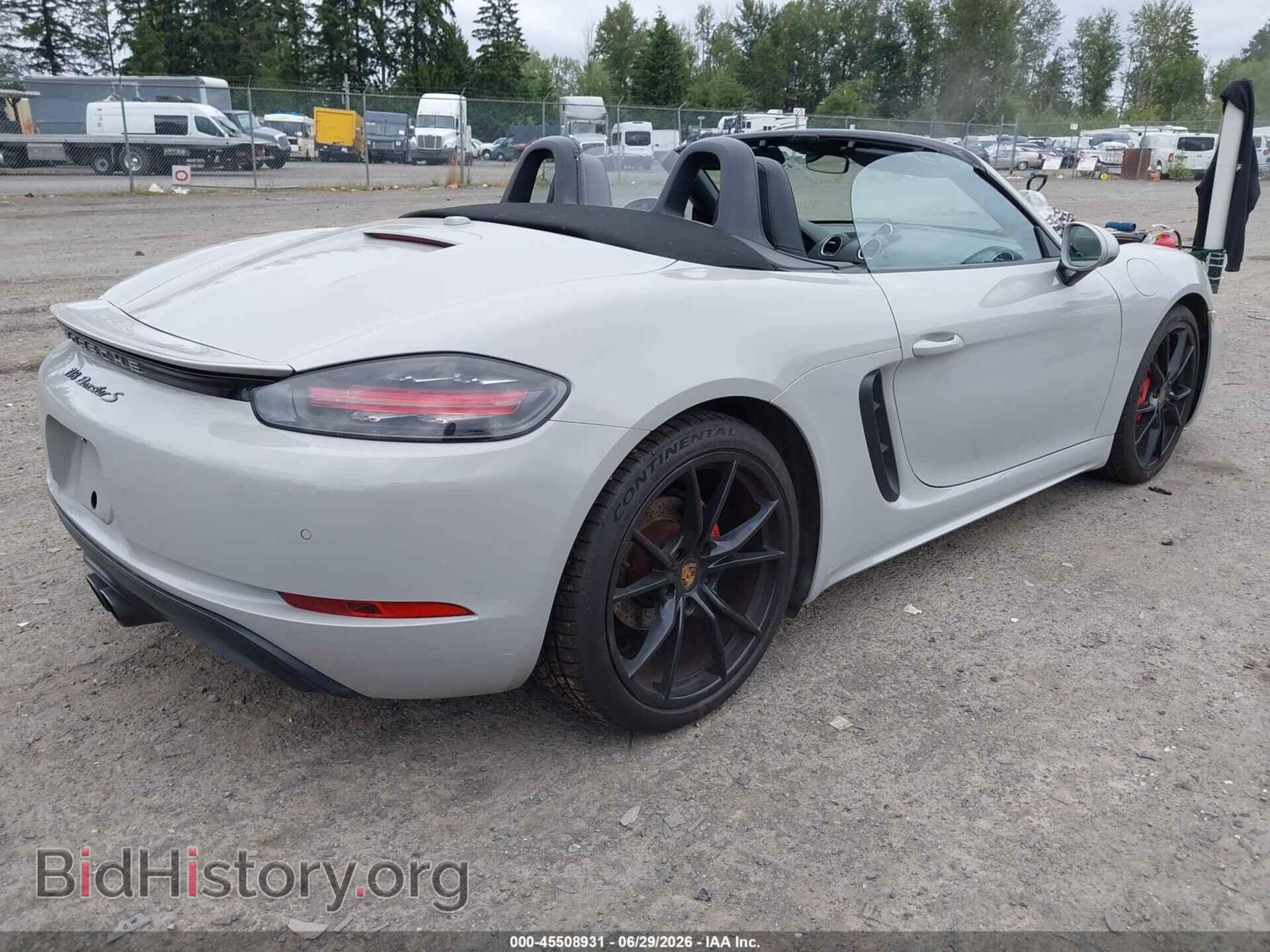 2019 PORSCHE 718 BOXSTER - VIN: WP0CB2A80KS228742 - Фото 4