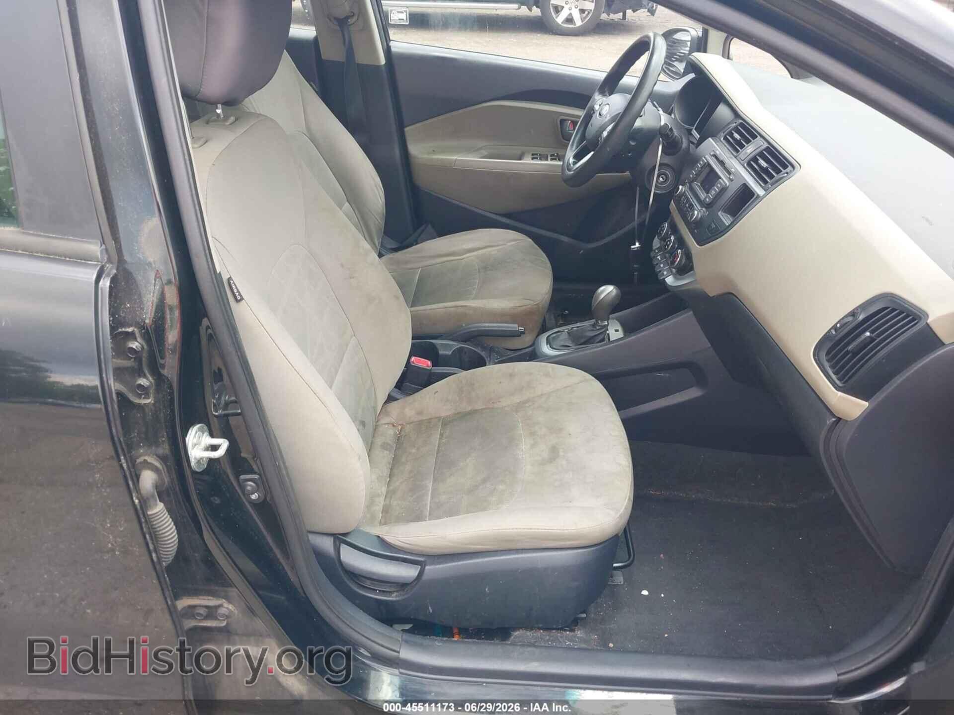 2014 KIA RIO - VIN: KNADM5A39E6369730 - Фото 5