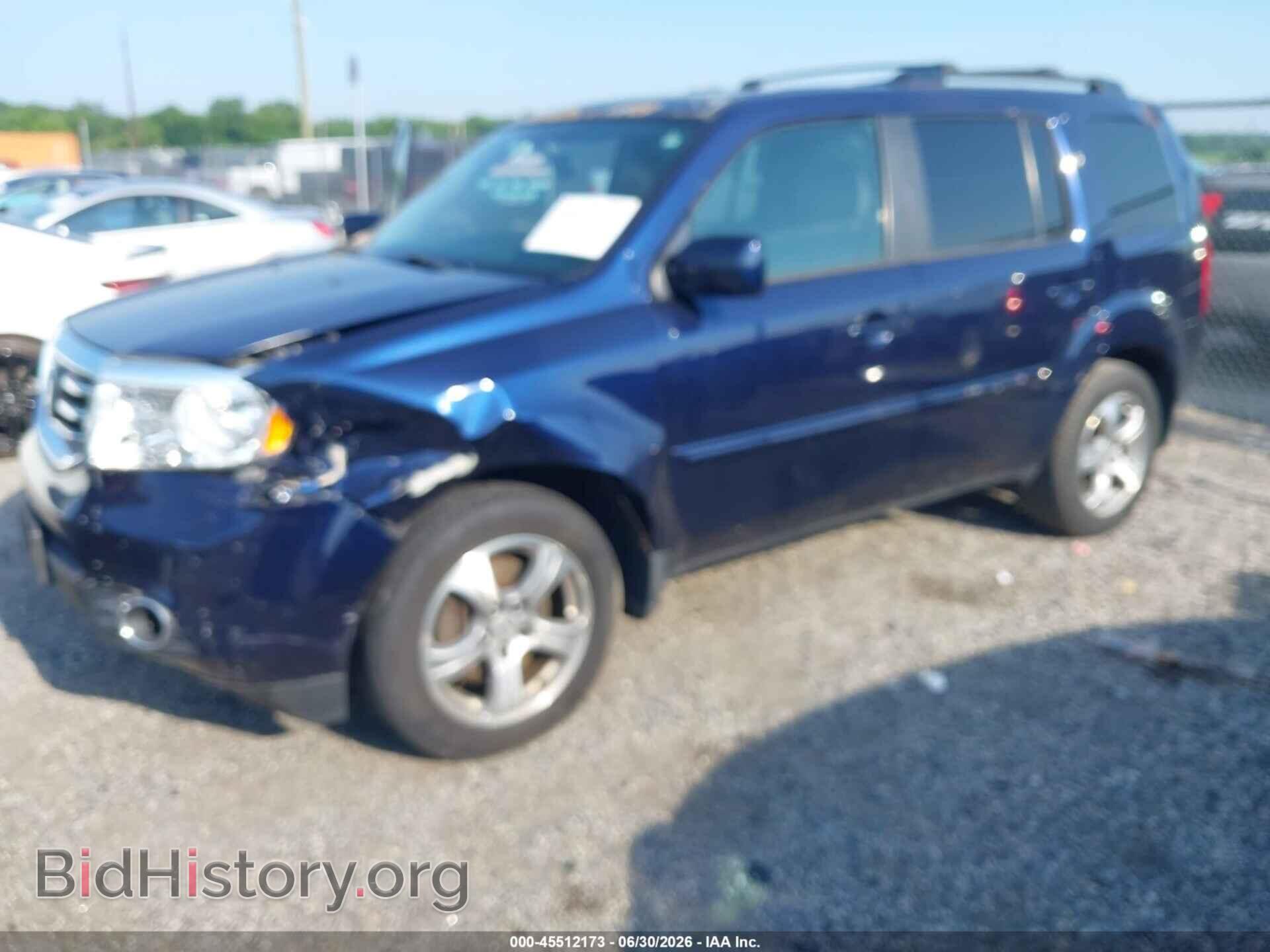 2013 HONDA PILOT - VIN: 5FNYF4H54DB067877 - Фото 2