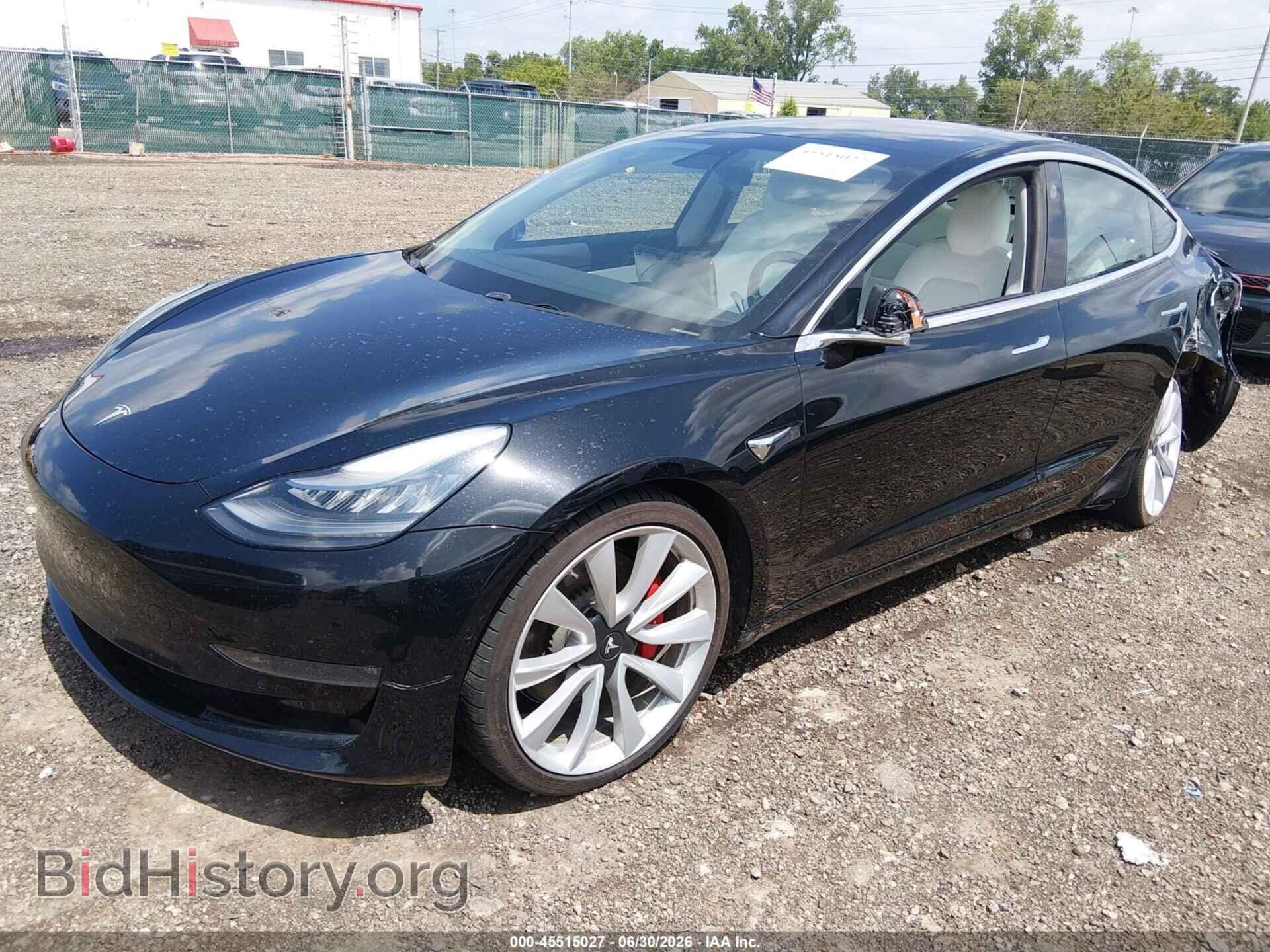 2019 TESLA MODEL 3 - VIN: 5YJ3E1EB7KF393305 - Фото 2