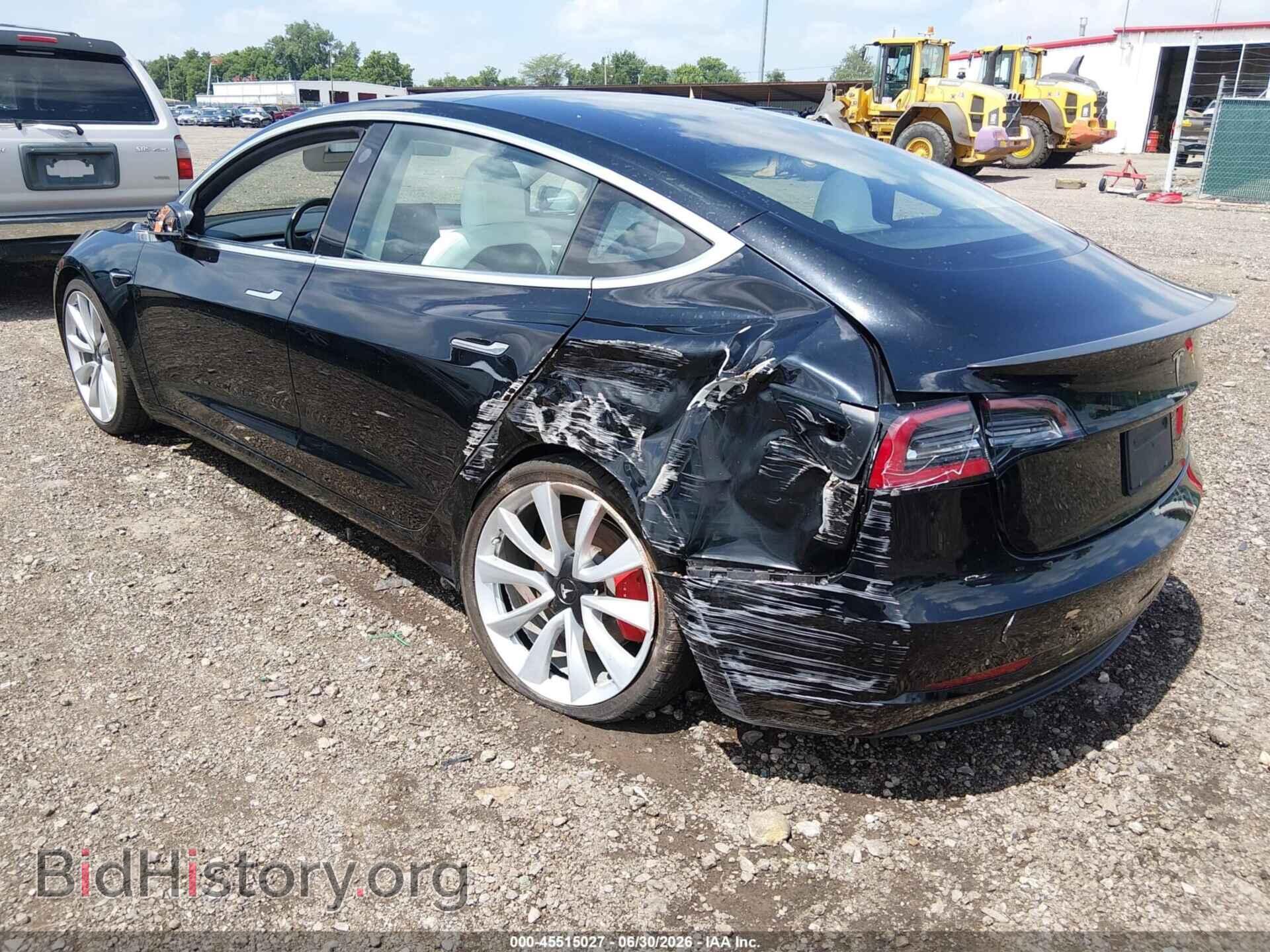 2019 TESLA MODEL 3 - VIN: 5YJ3E1EB7KF393305 - Фото 3