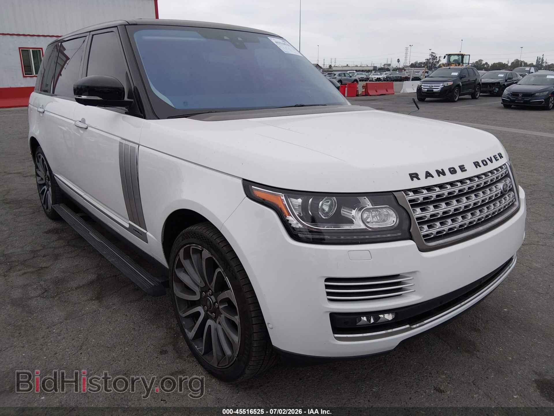 Photo SALGV5FEXHA353084 - LAND ROVER RANGE ROVER 2017