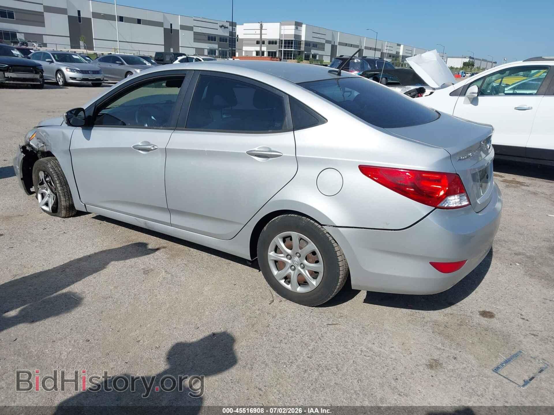 2014 HYUNDAI ACCENT - VIN: KMHCT4AE7EU687169 - Photo 3