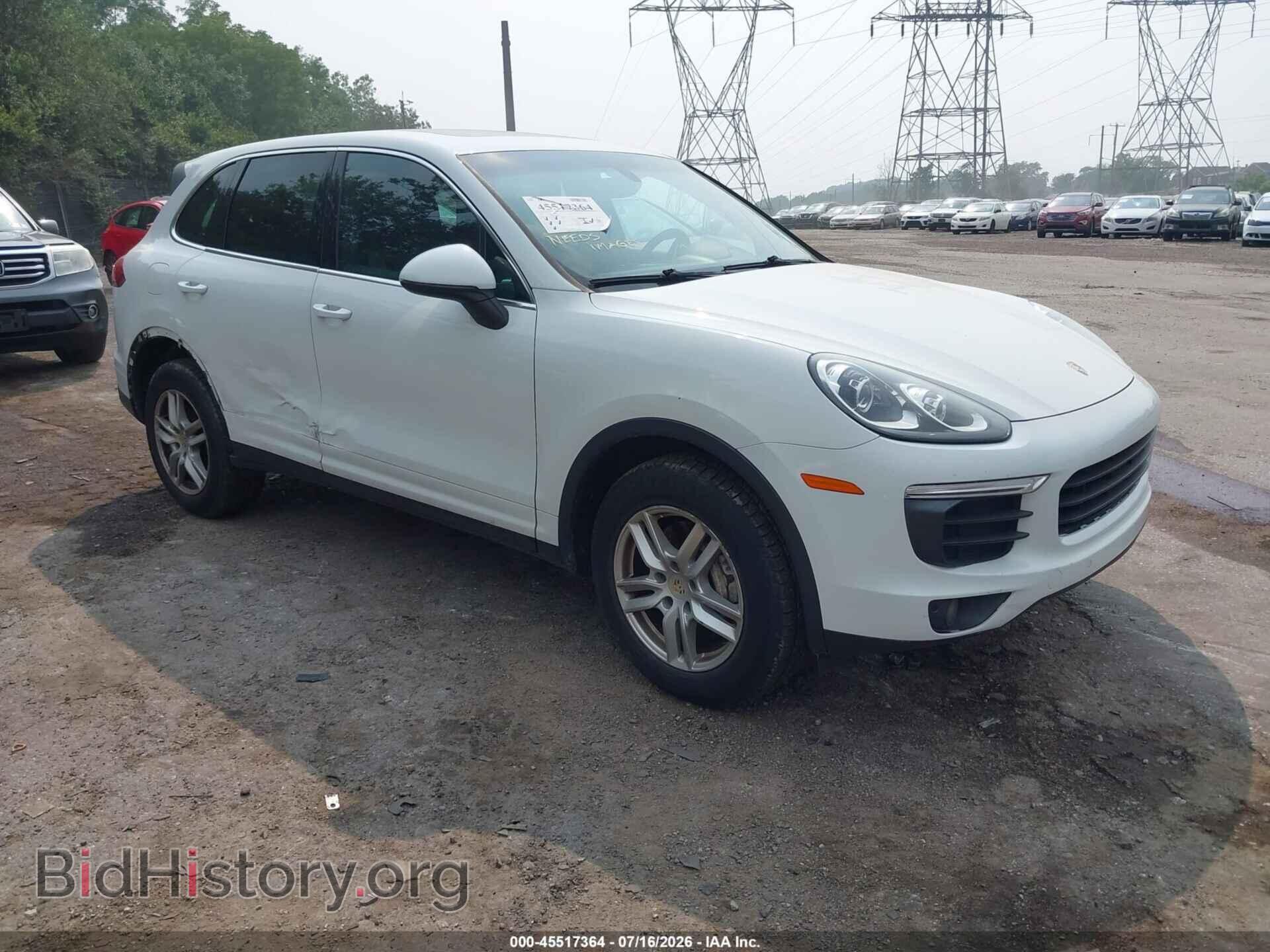 Фотография WP1AA2A20GLA10516 - PORSCHE CAYENNE 2016