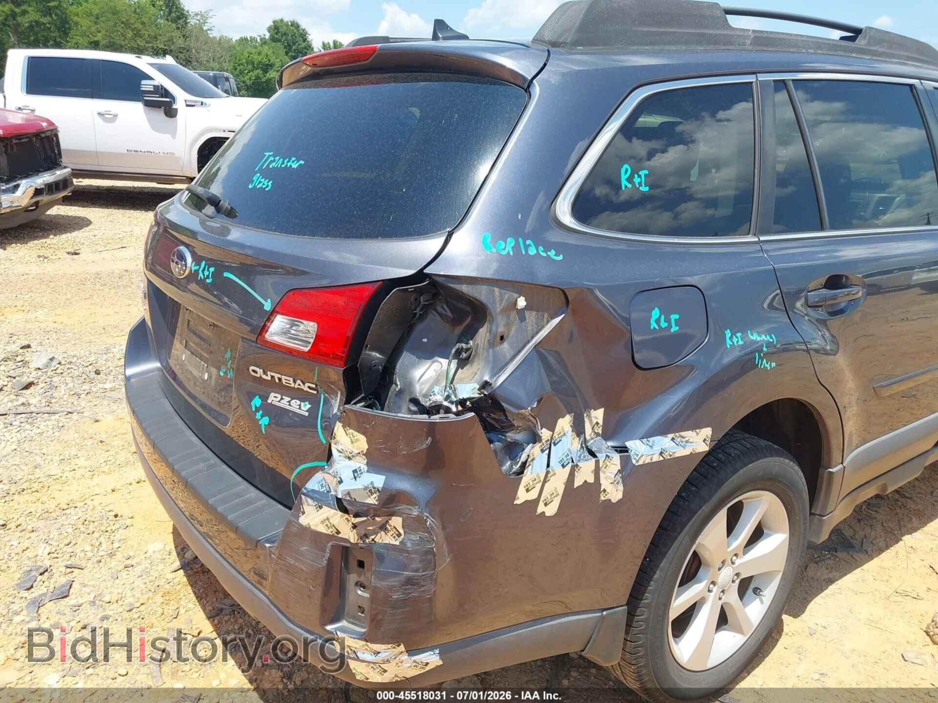 2014 SUBARU OUTBACK - VIN: 4S4BRBCC4E3292902 - Фото 6
