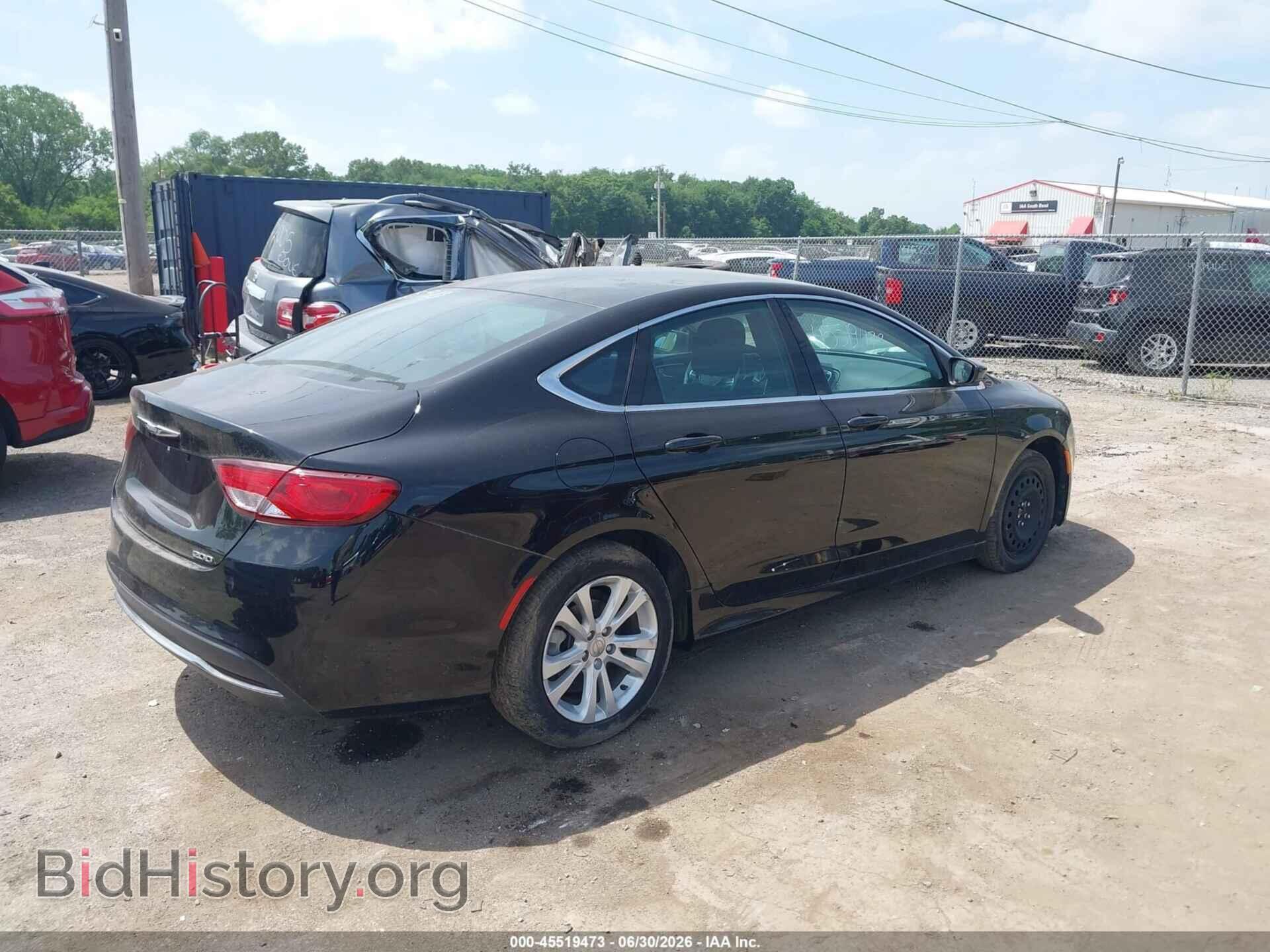 2015 CHRYSLER 200 - VIN: 1C3CCCAB5FN738009 - Фото 4