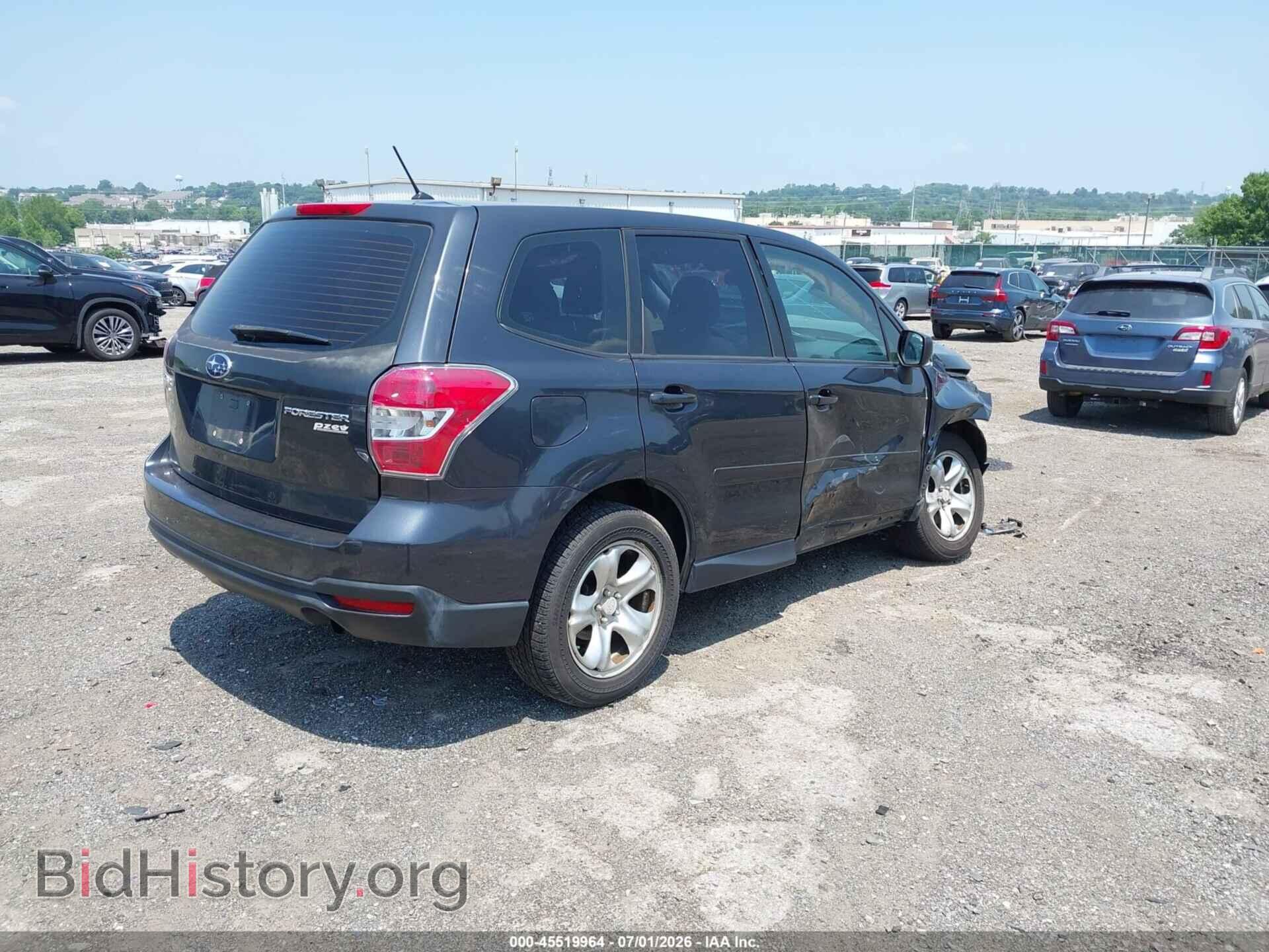 2014 SUBARU FORESTER - VIN: JF2SJAACOEH443019 - Фото 4