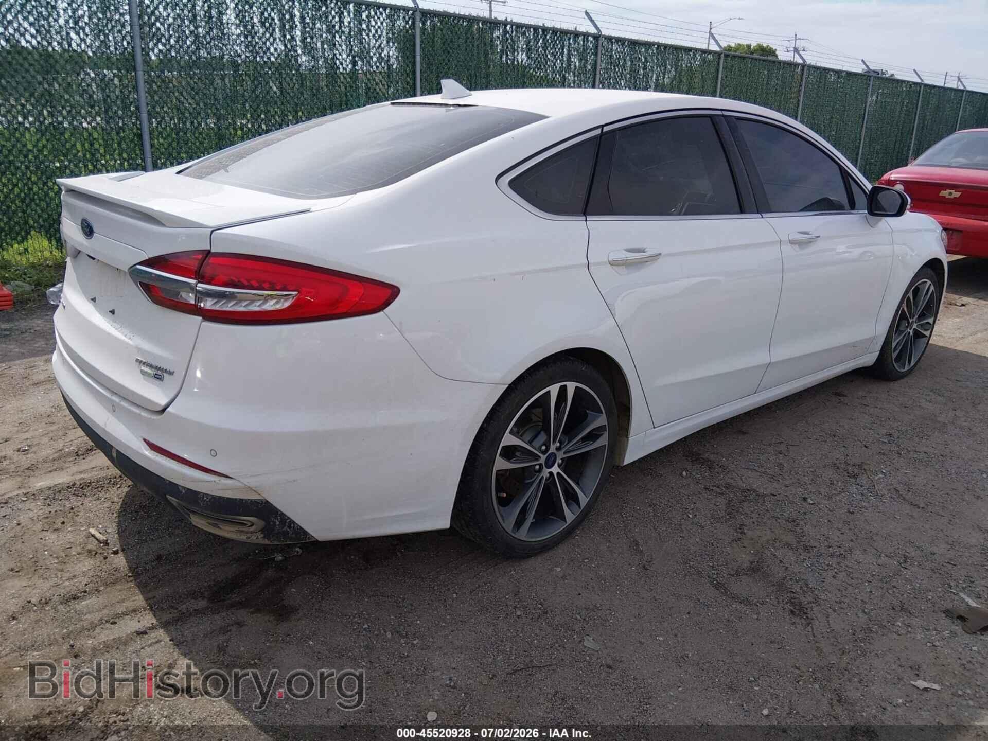 2020 FORD FUSION - VIN: 3FA6P0D98LR206840 - Photo 4