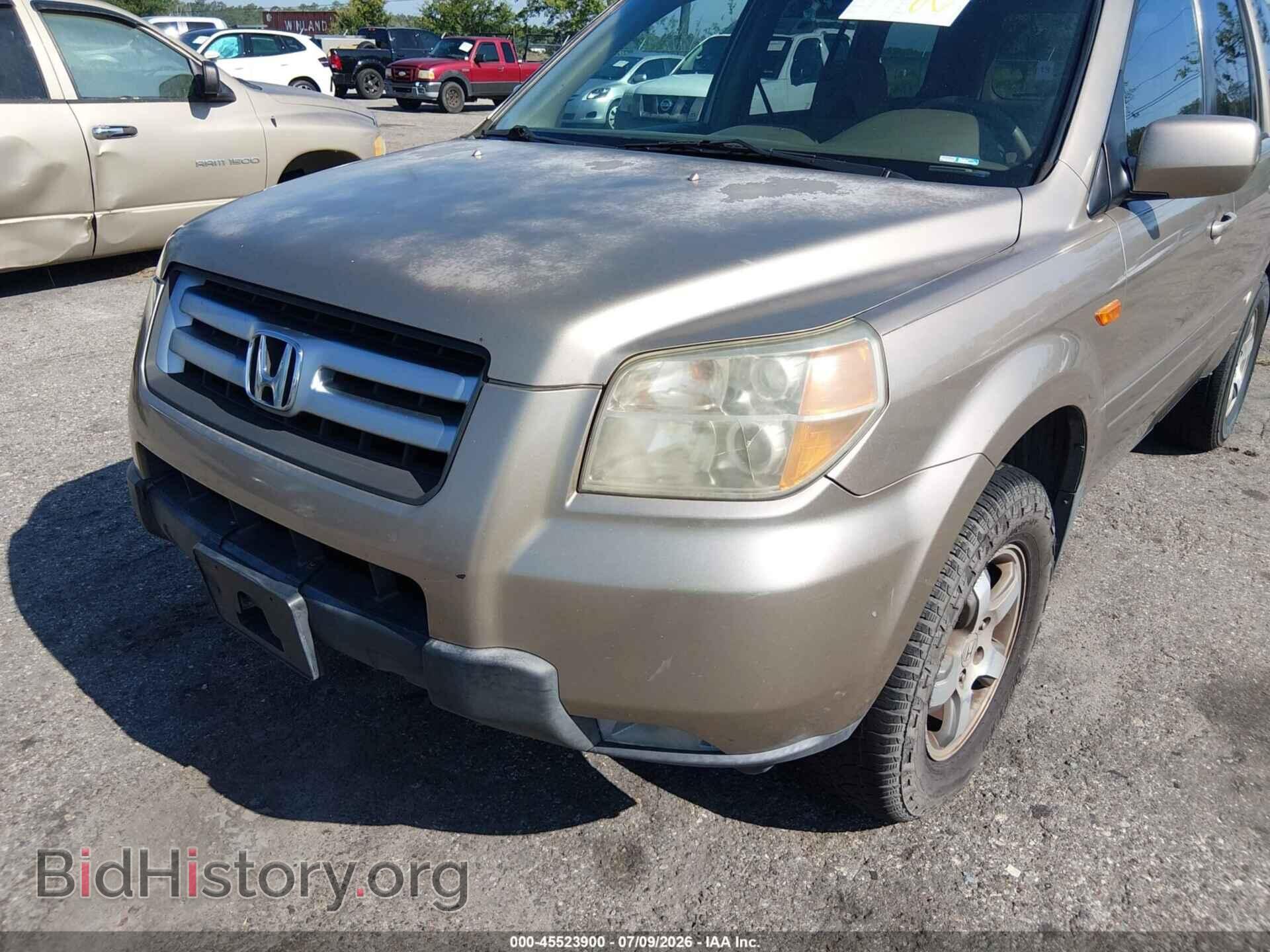 2007 HONDA PILOT - VIN: 5FNYF28467B016039 - Photo 6