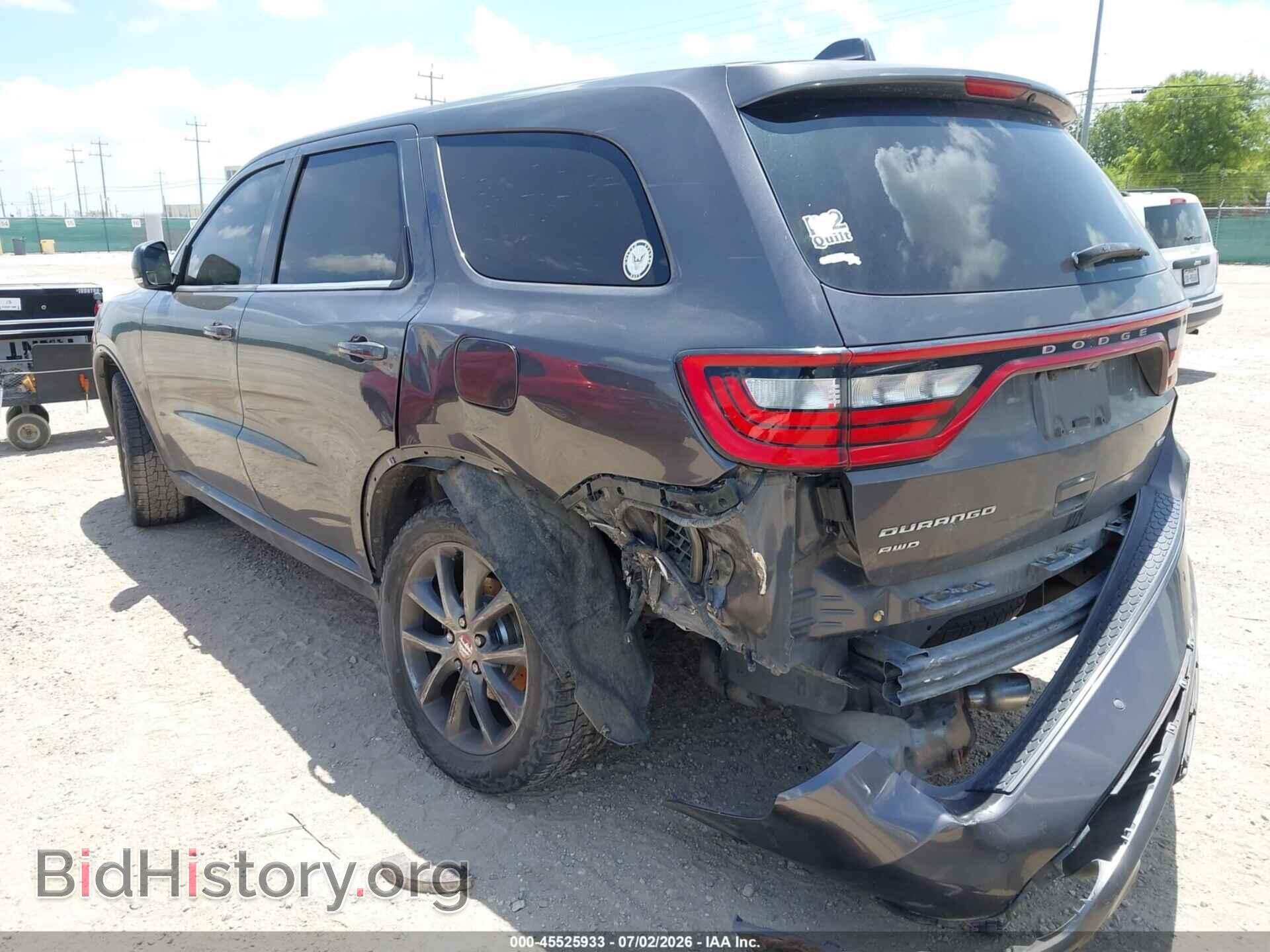 2017 DODGE DURANGO - VIN: 1C4RDJDG2HC828022 - Photo 3