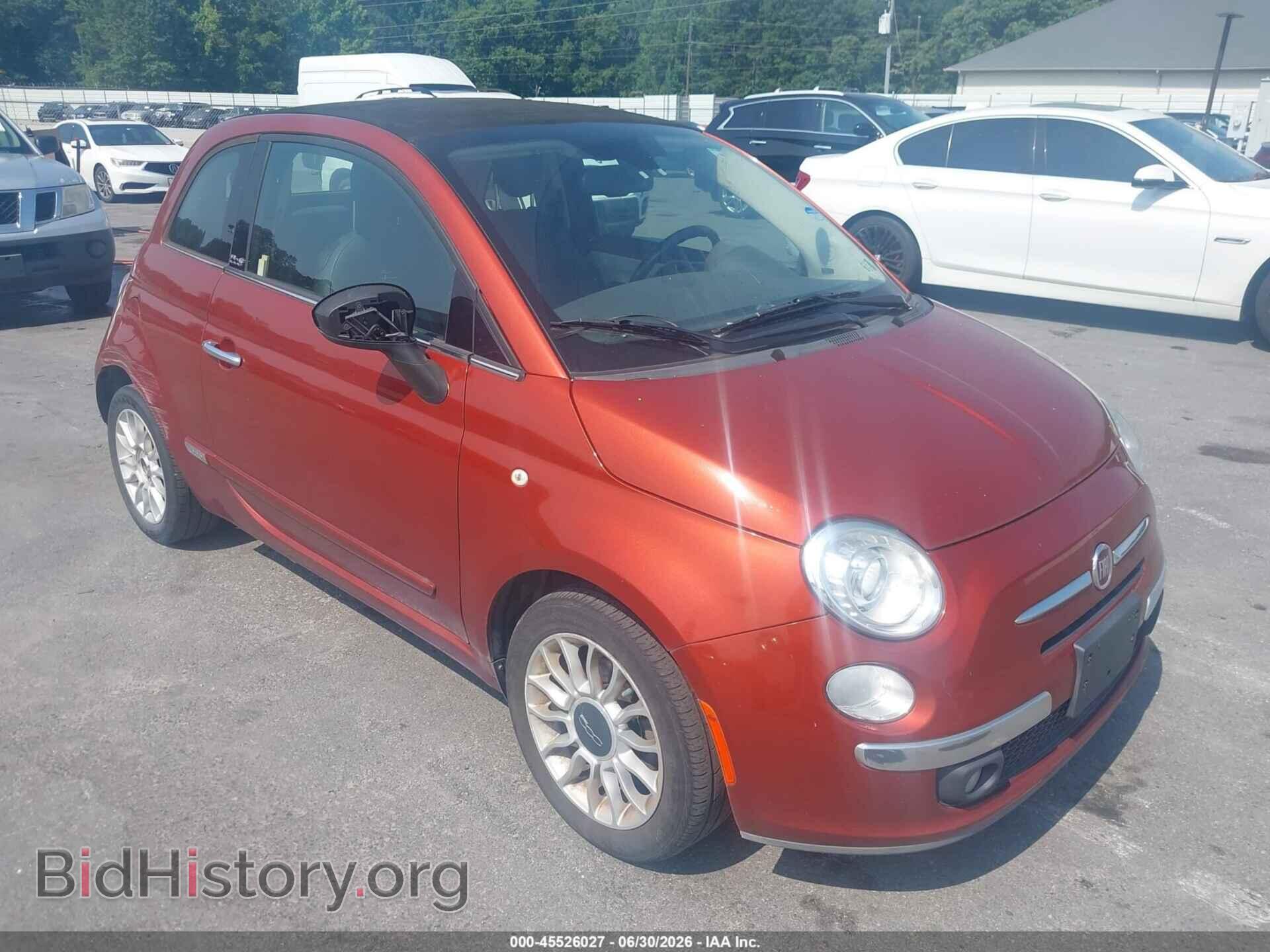 Photo 3C3CFFER7CT248571 - FIAT 500C 2012