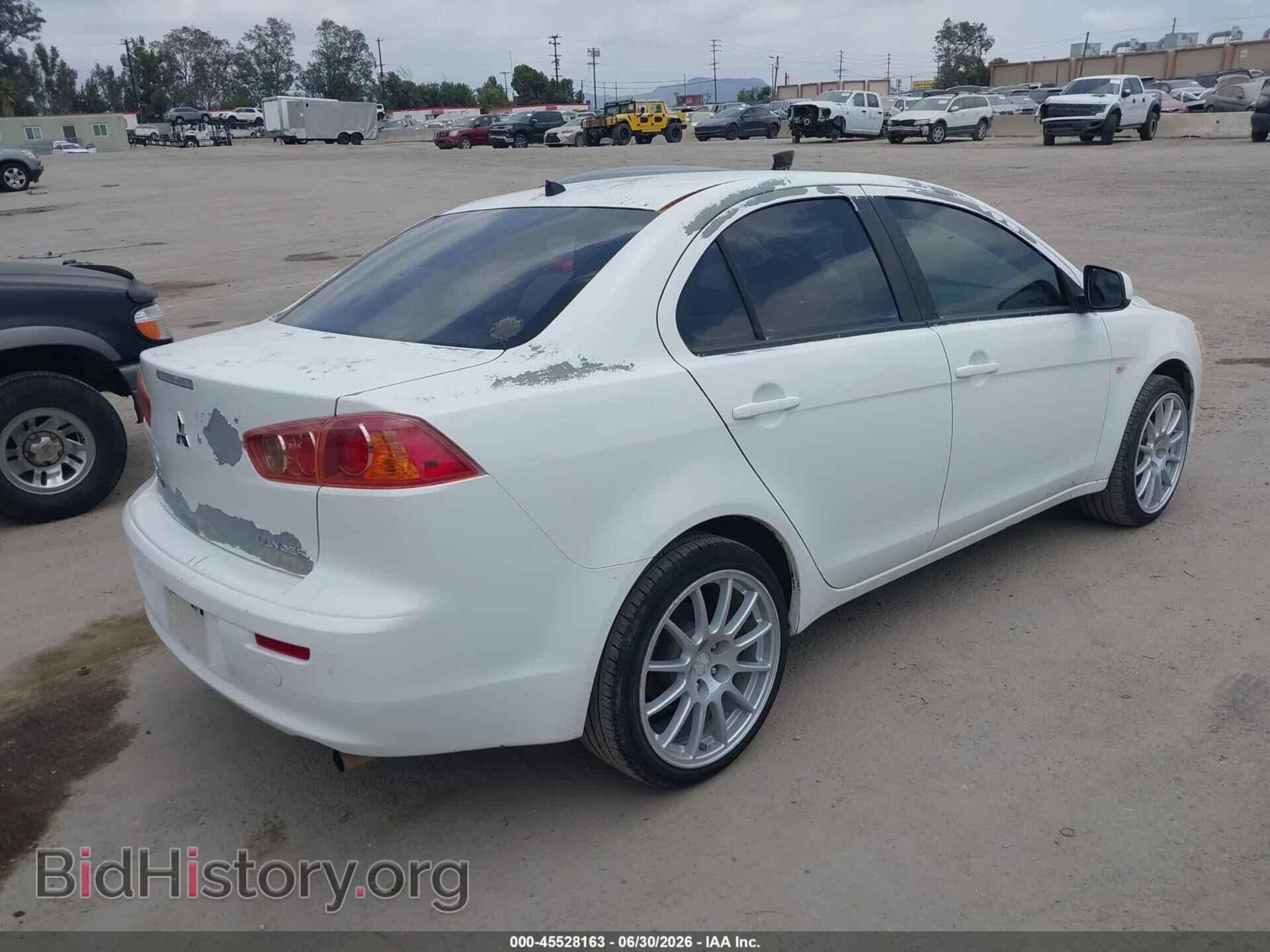 2008 MITSUBISHI LANCER - VIN: JA3AU26U28U032305 - Фото 4