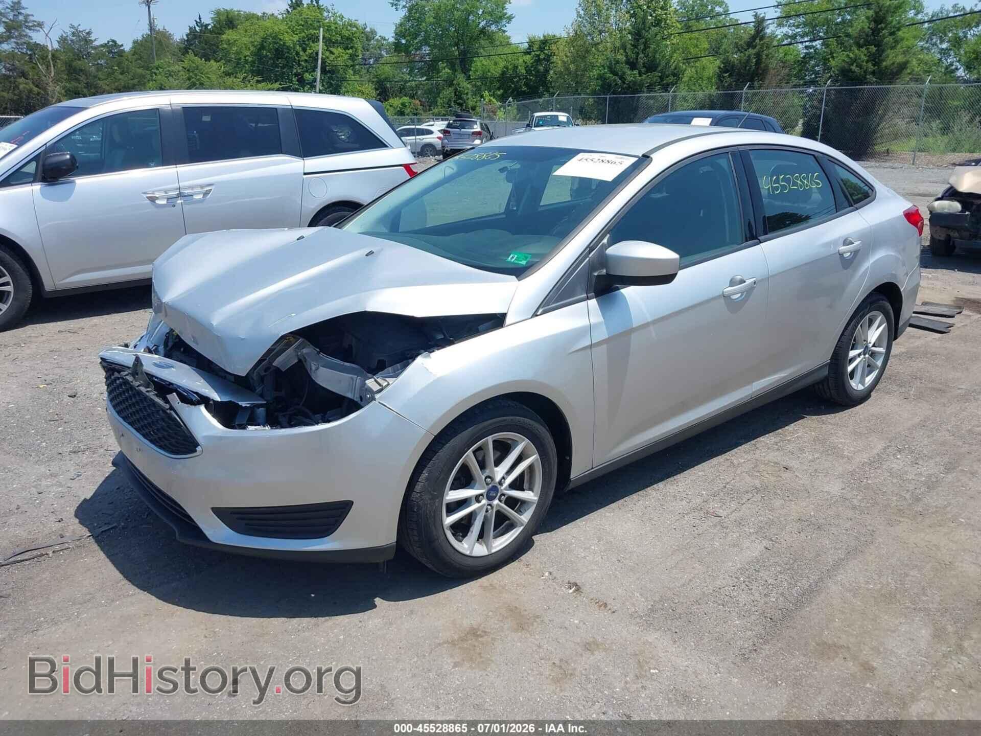 2018 FORD FOCUS - VIN: 1FADP3F20JL264008 - Фото 2