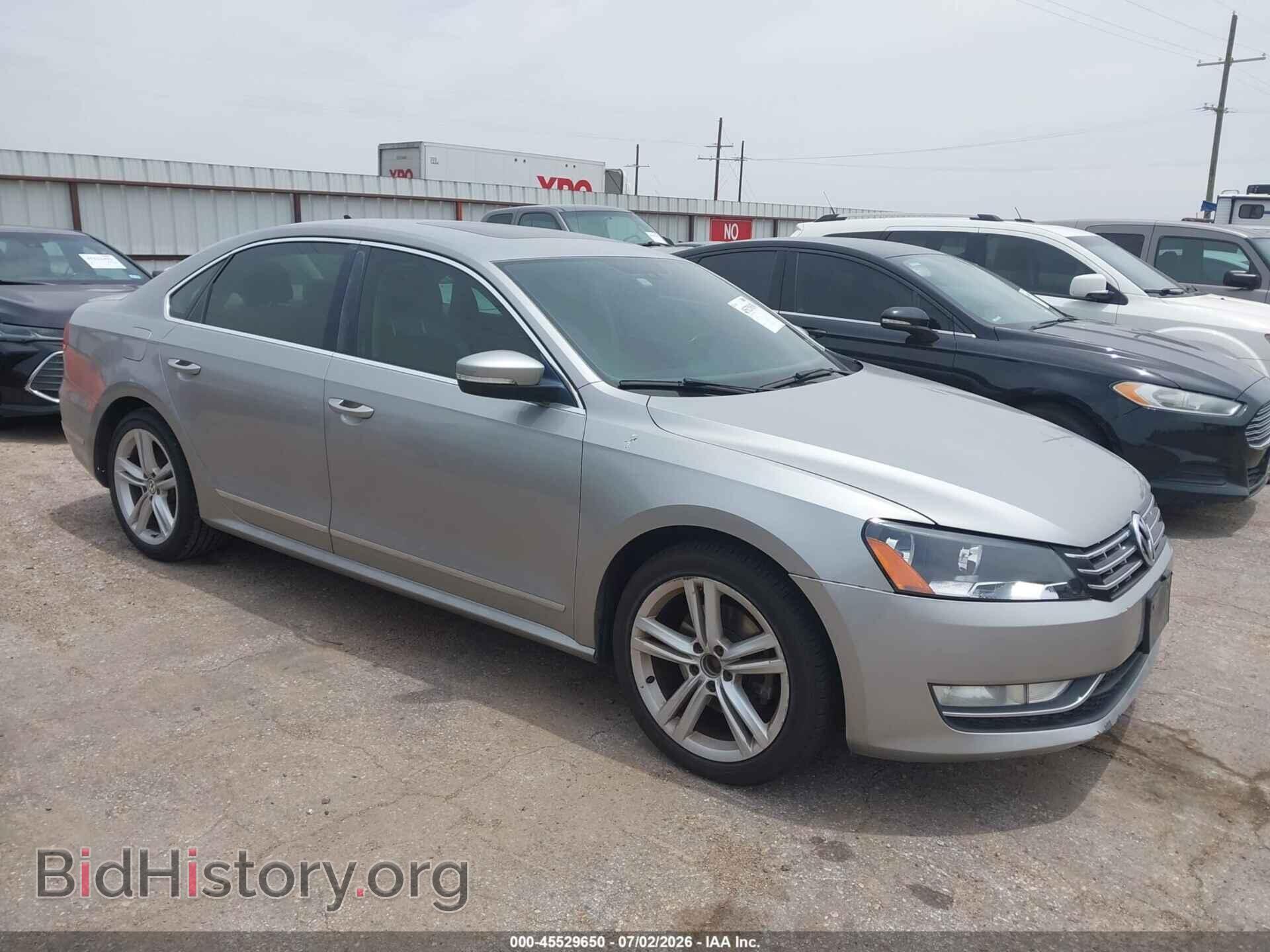 Фотография 1VWCN7A3XDC037218 - VOLKSWAGEN PASSAT 2013