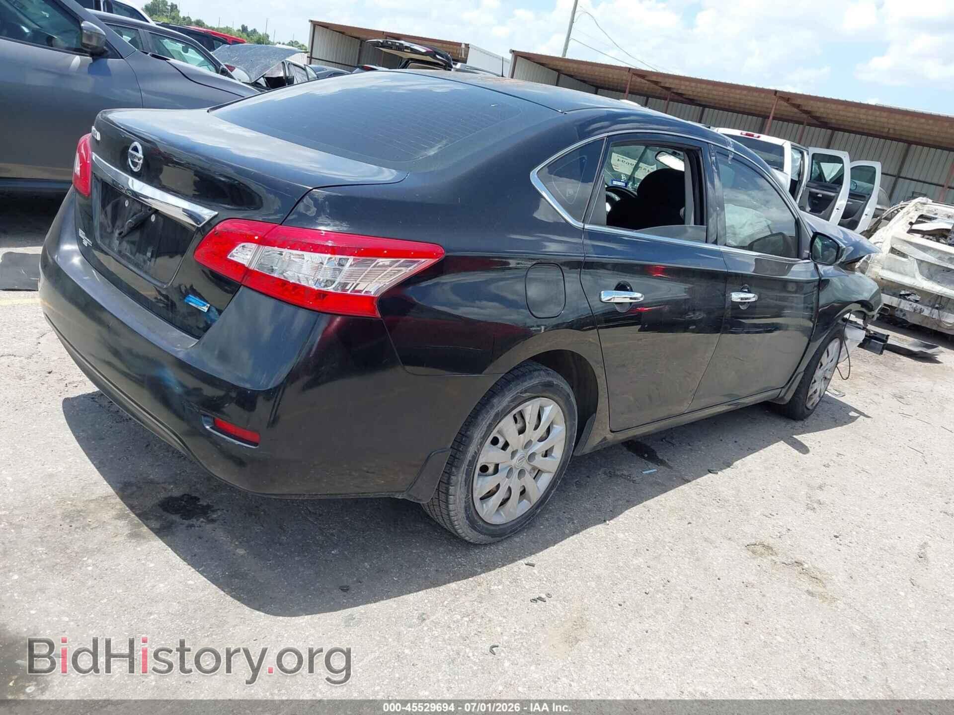 2014 NISSAN SENTRA - VIN: 3N1AB7AP8EY325885 - Фото 4