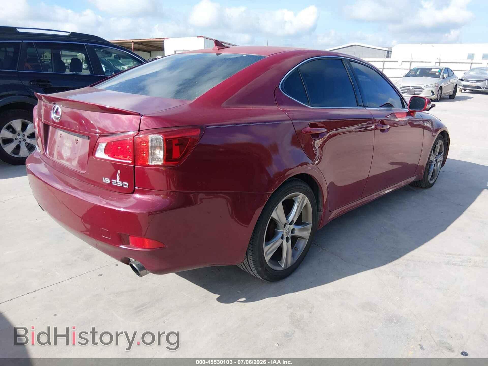 2011 LEXUS IS 250 - VIN: JTHBF5C26B5143265 - Photo 4