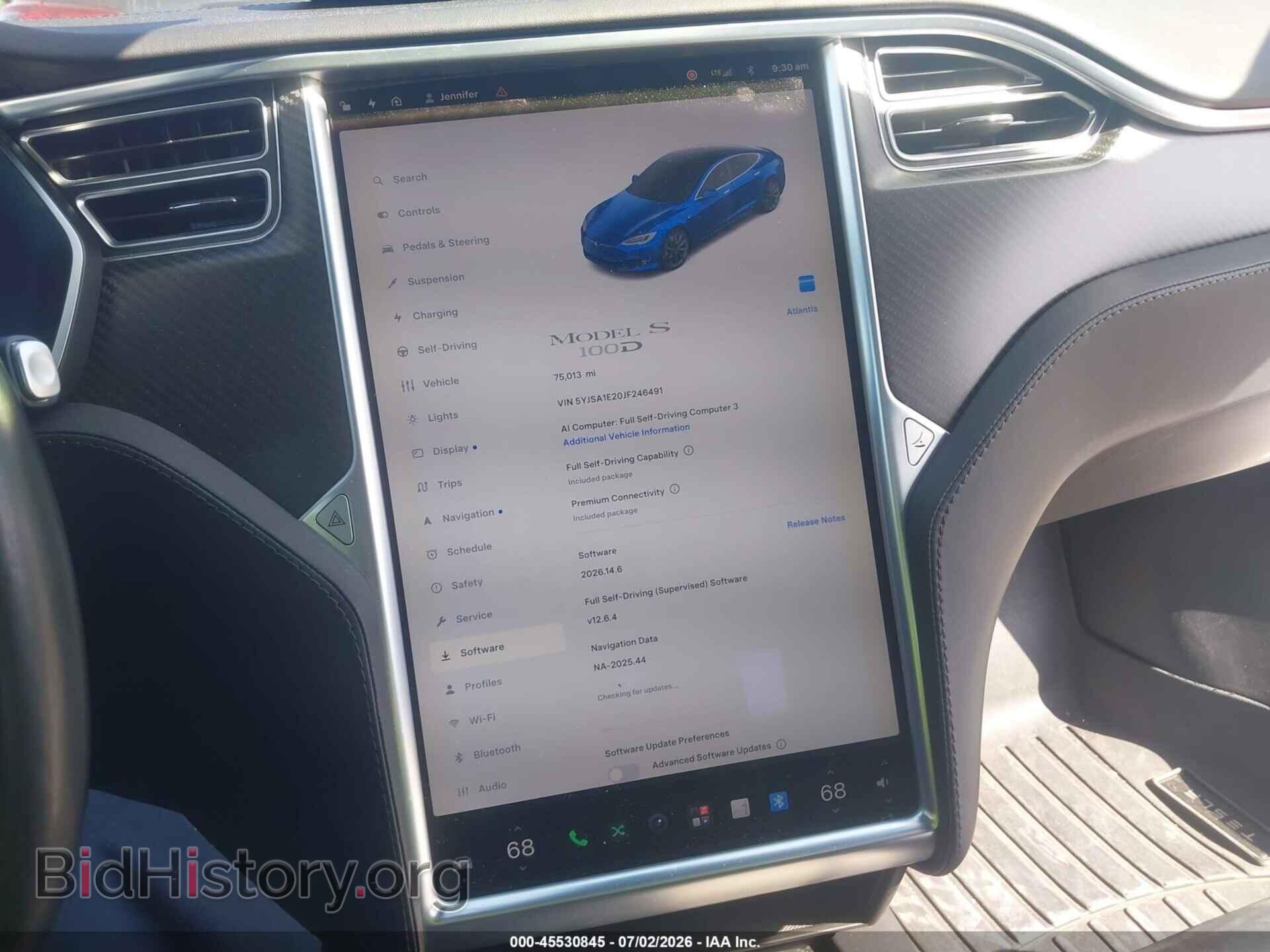 2018 TESLA MODEL S - VIN: 5YJSA1E20JF246491 - Photo 7