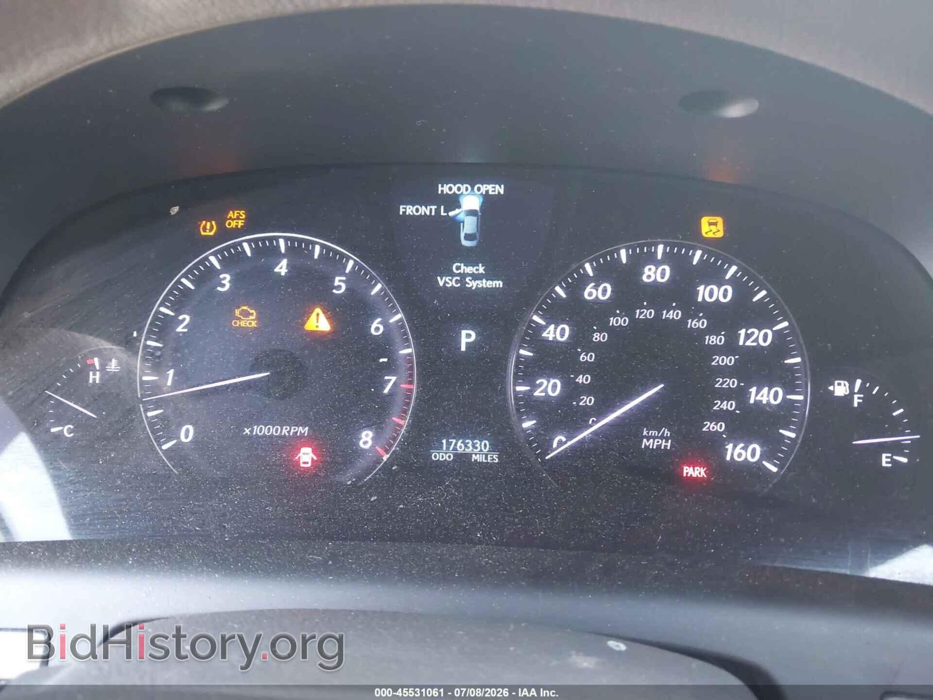 2007 LEXUS LS 460 - VIN: JTHBL46FX75015040 - Photo 7