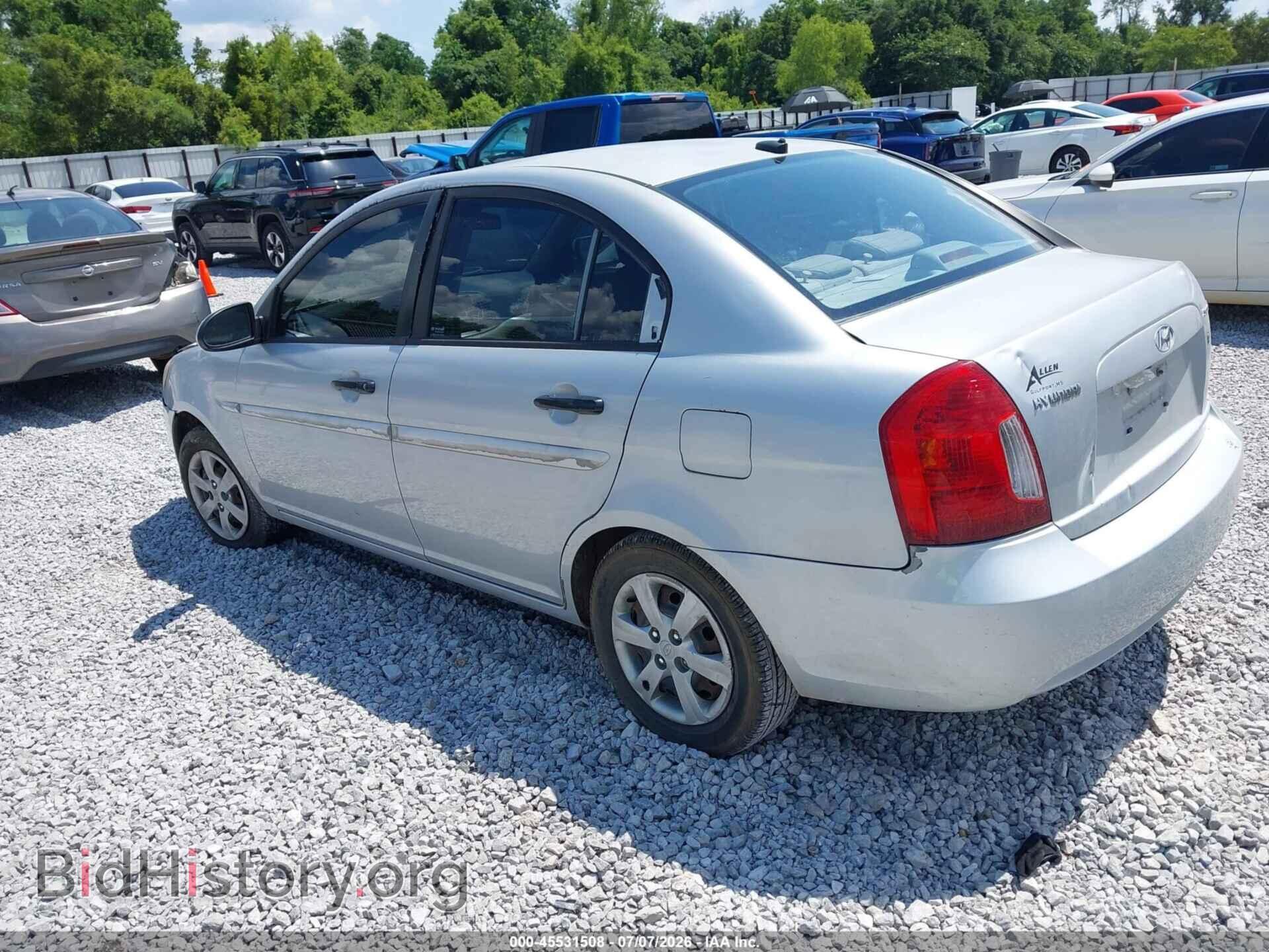 2008 HYUNDAI ACCENT - VIN: KMHCN46C68U235445 - Фото 3