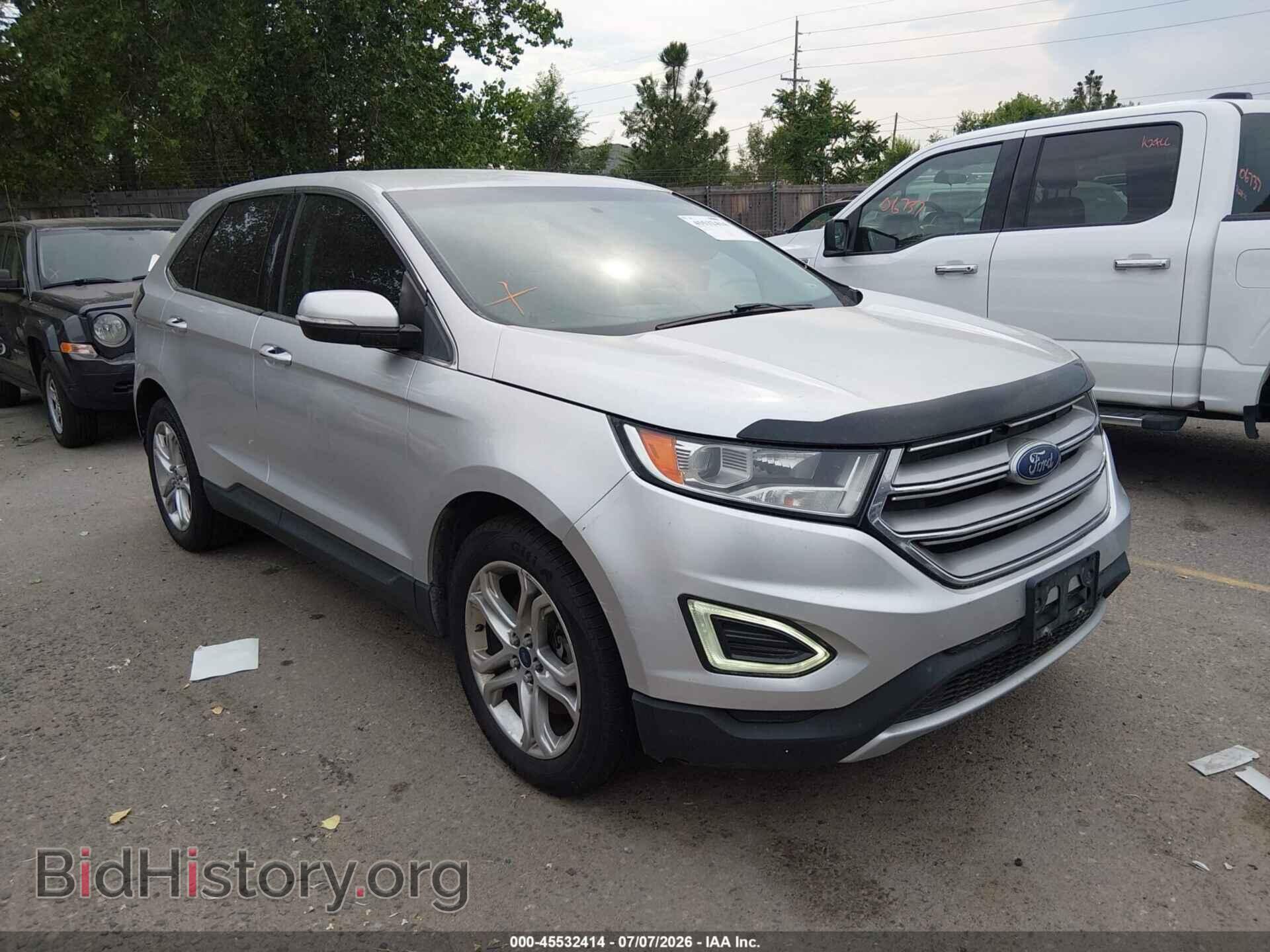 Photo 2FMTK4K91FBB30916 - FORD EDGE 2015
